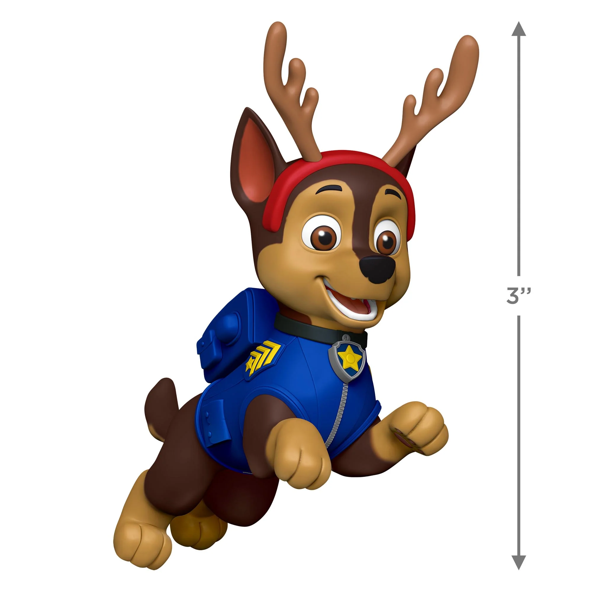 Paw Patrol™, Chase's Pawsome Holiday — 2025 Hallmark Keepsake Christmas Ornament - Image 6