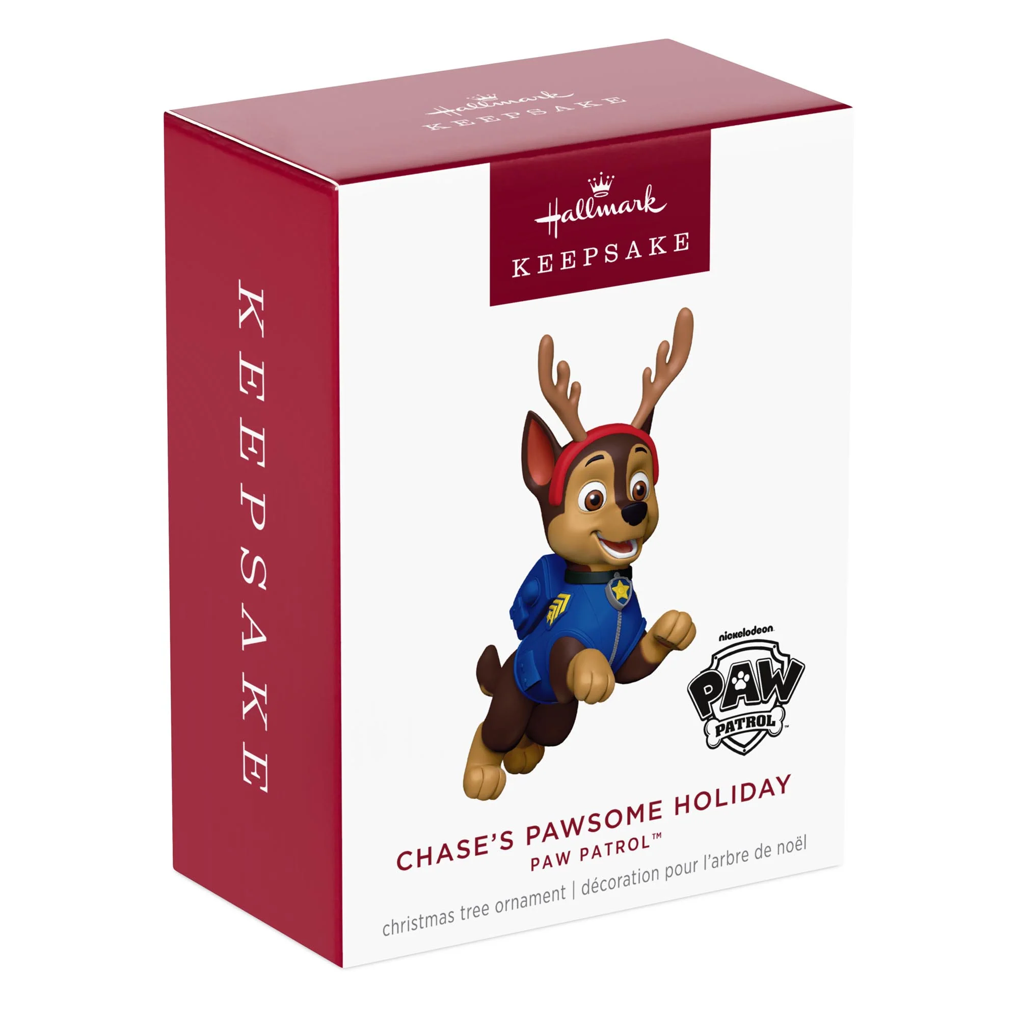 Paw Patrol™, Chase's Pawsome Holiday — 2025 Hallmark Keepsake Christmas Ornament - Image 7