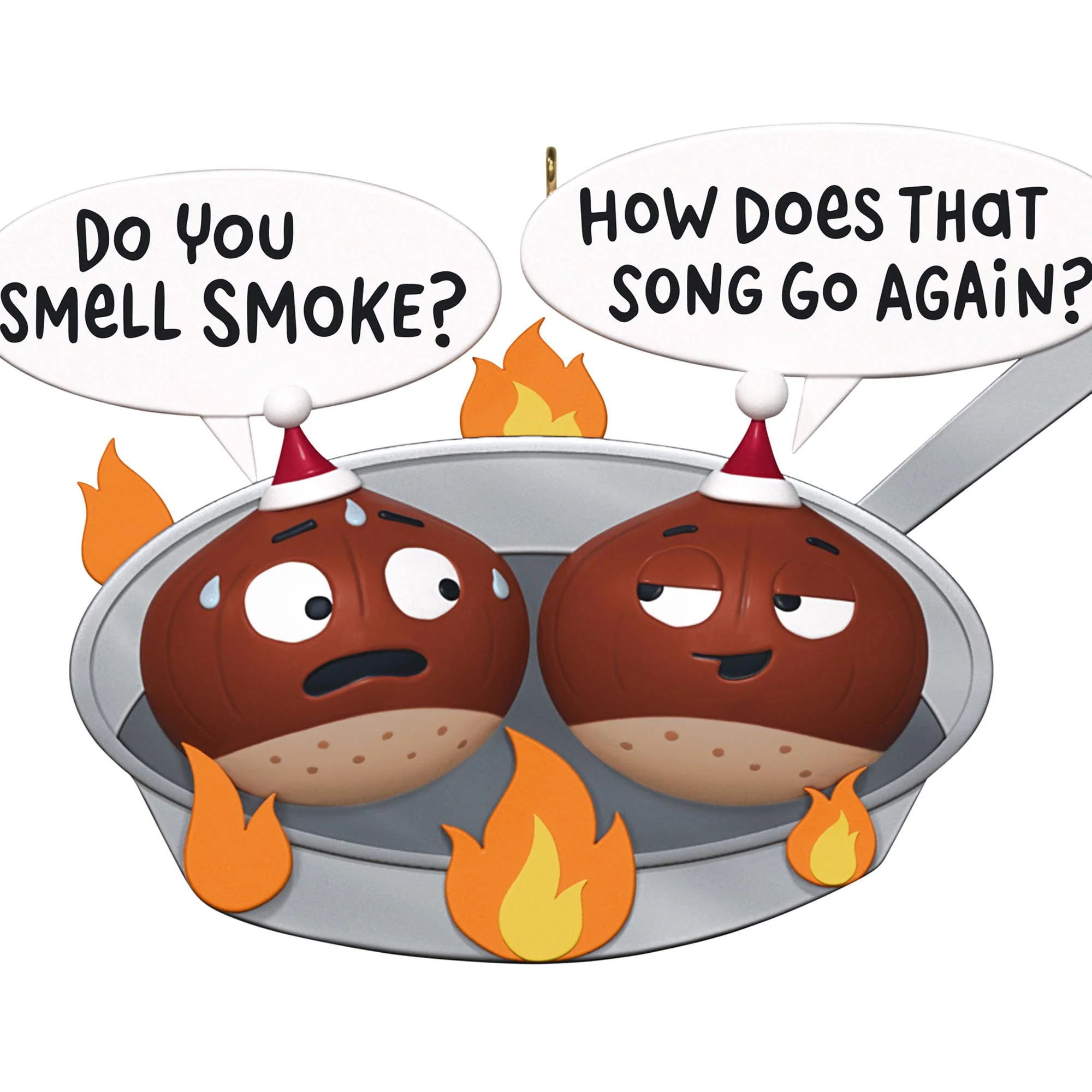 Chestnuts Roasting — 2025 Hallmark Keepsake Christmas Ornament - Image 4