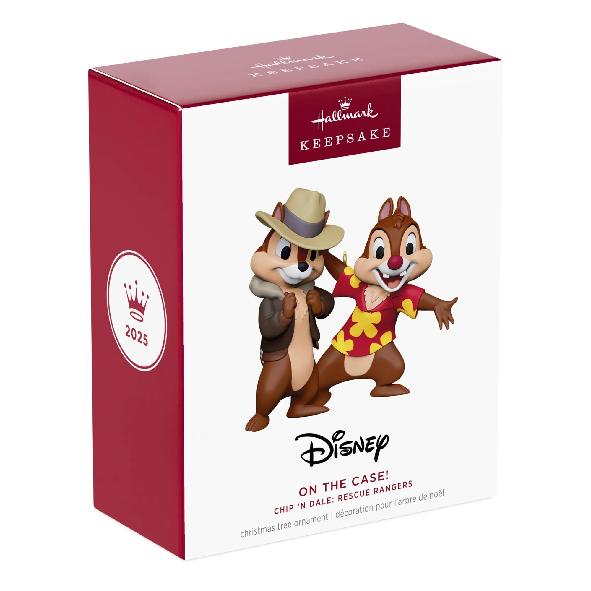 Disney Chip 'n Dale: Rescue Rangers, On the Case! — 2025 Hallmark Keepsake Christmas Ornament - Image 7
