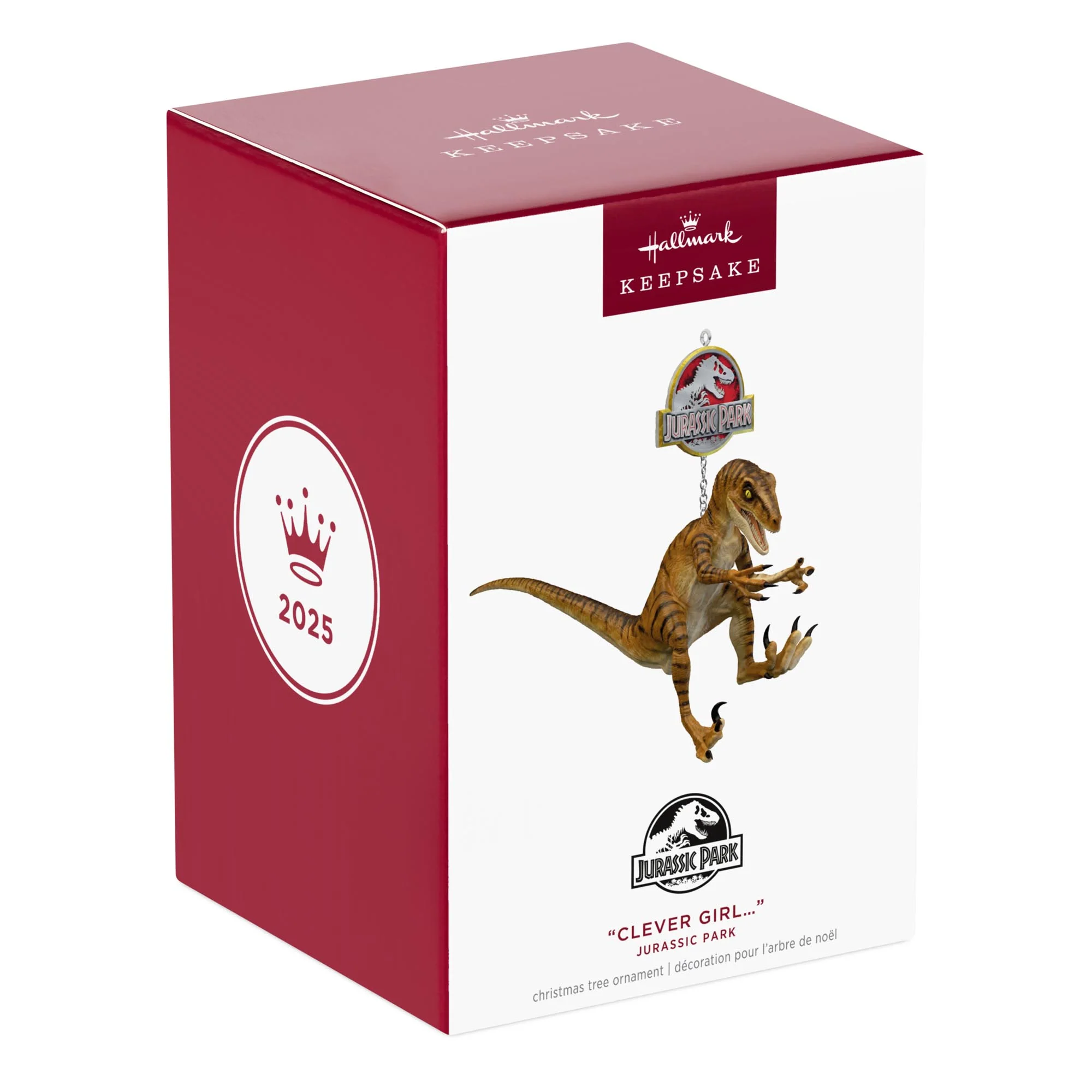 Jurassic Park, "Clever Girl..." — 2025 Hallmark Keepsake Christmas Ornament - Image 7