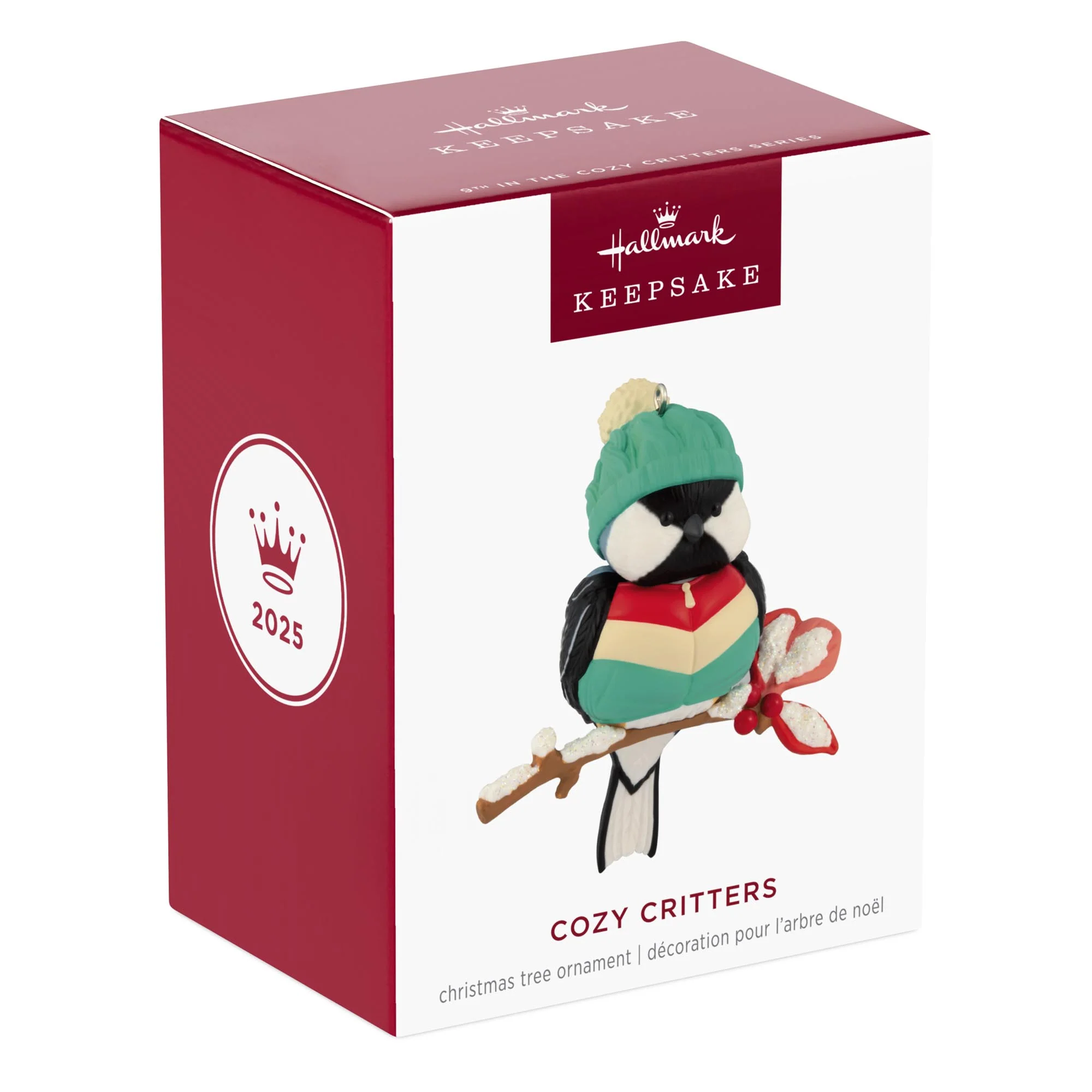 Cozy Critters, 9th in the Series — 2025 Hallmark Keepsake Christmas Ornament - Image 7