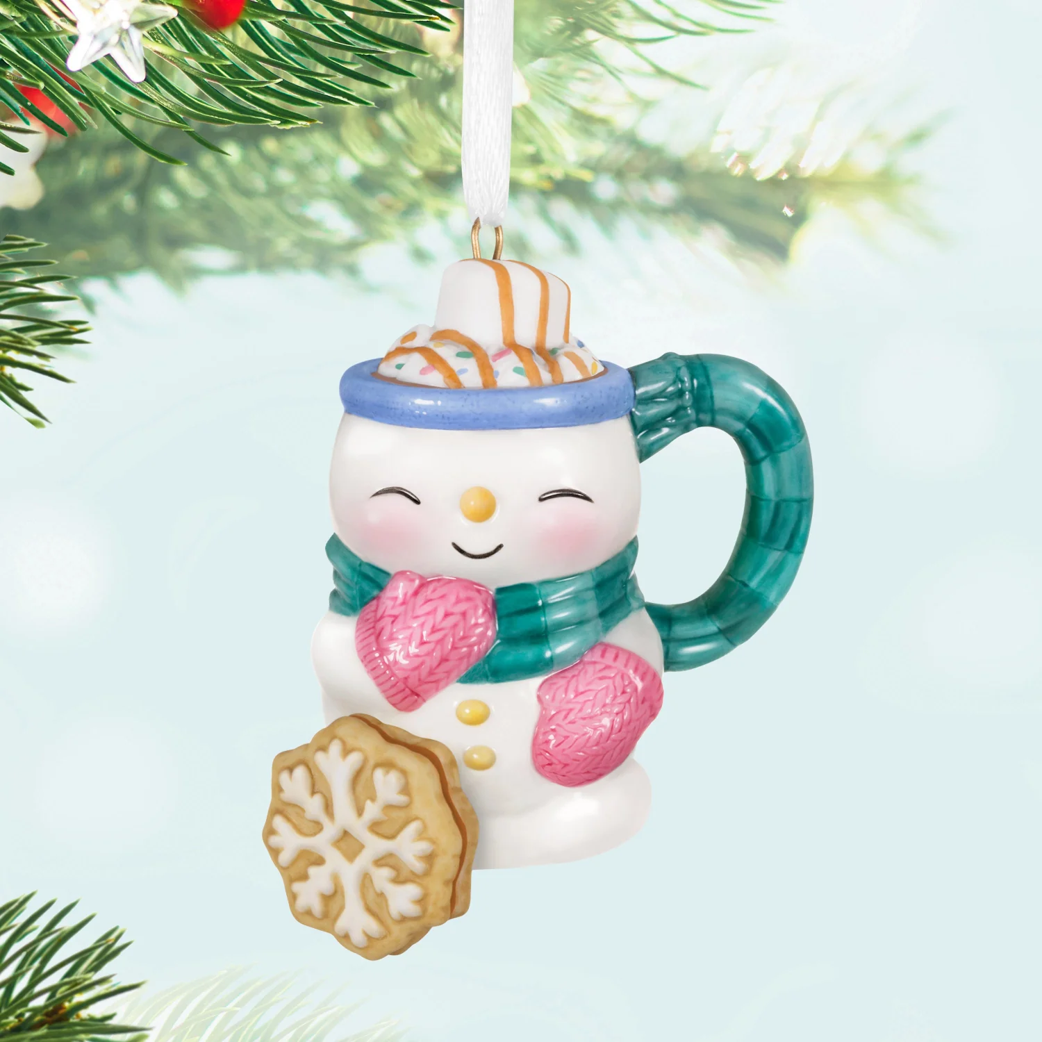 Cup of Cozy, 2nd in the Series — 2025 Hallmark Keepsake Christmas Ornament - Image 2