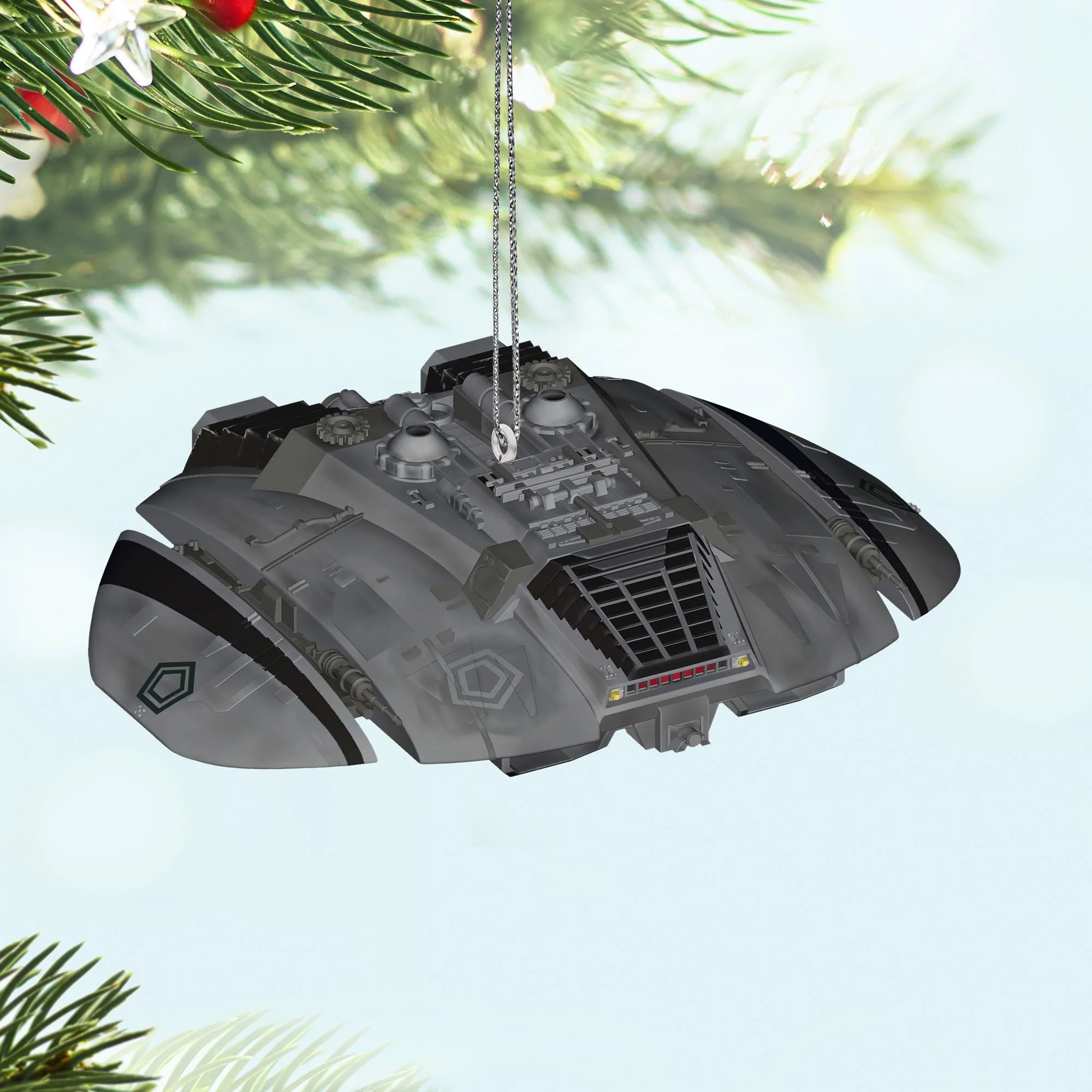 Battlestar Galactica, Cylon Raider — 2025 Hallmark Keepsake Christmas Ornament - Image 2
