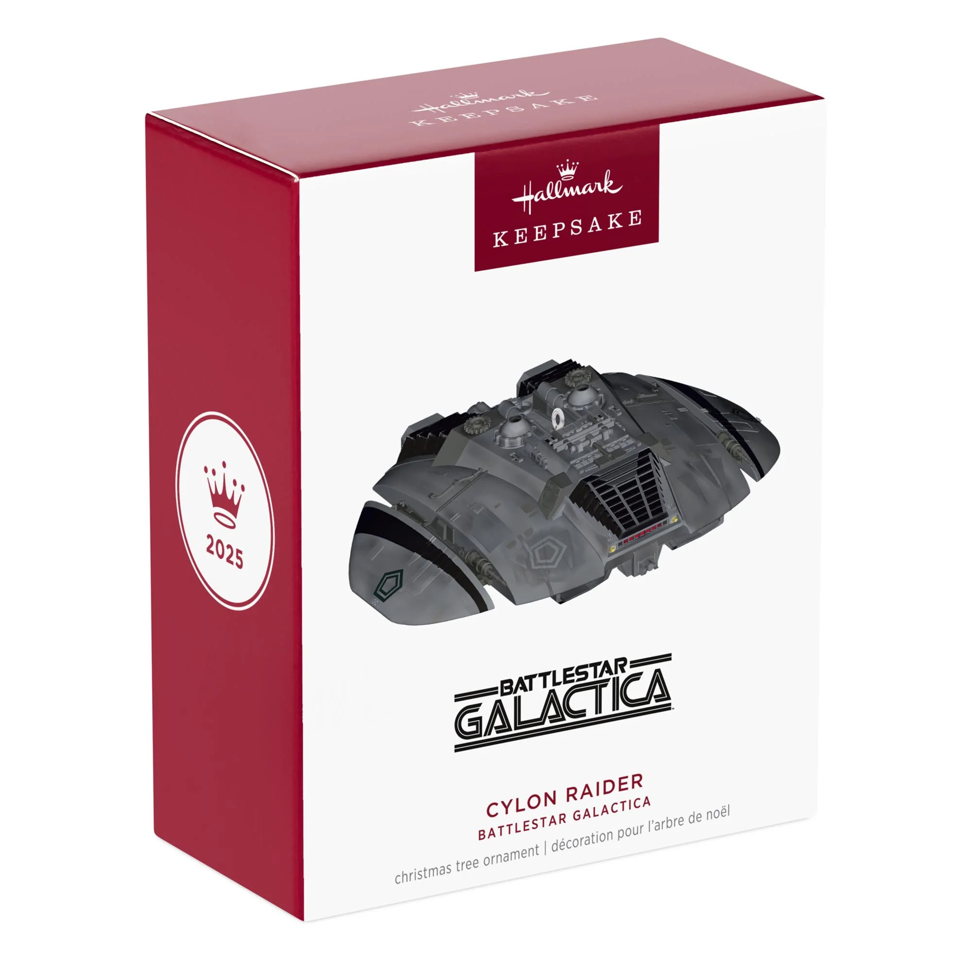 Battlestar Galactica, Cylon Raider — 2025 Hallmark Keepsake Christmas Ornament - Image 7
