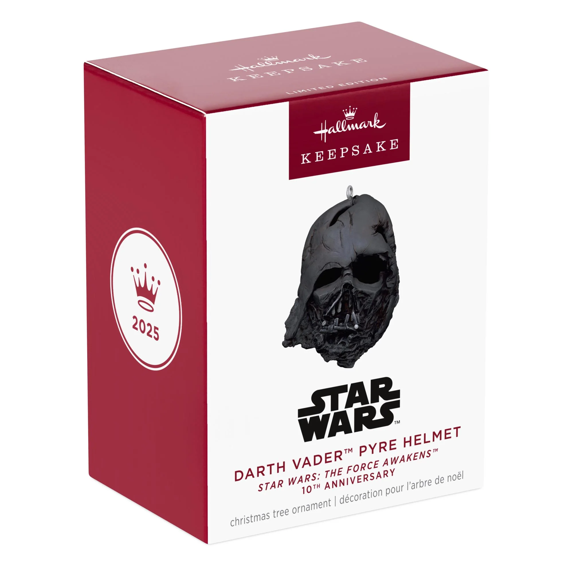Star Wars™, Darth Vader Pyre Helmet — 2025 Hallmark Keepsake Christmas Ornament - Image 7