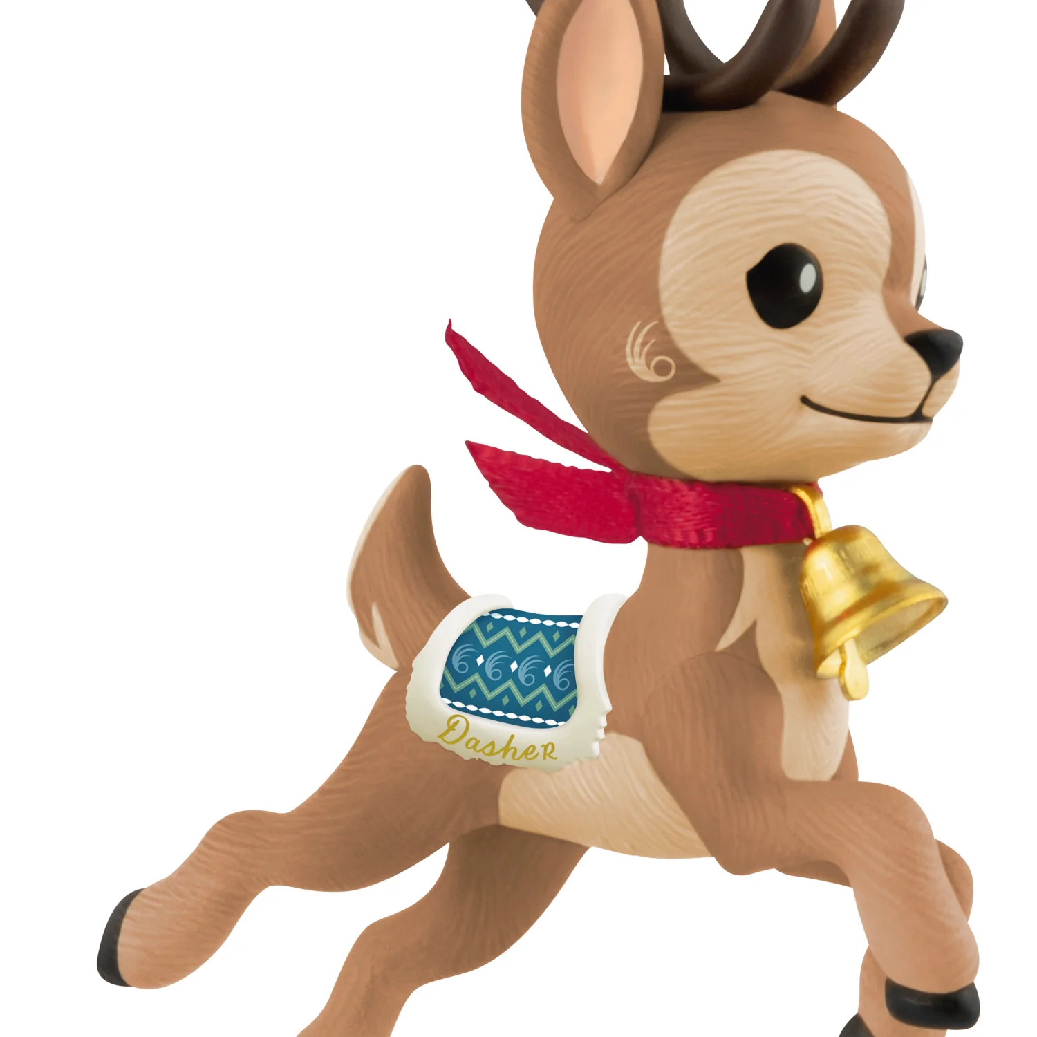 Dasher, 1st in the Eight Tiny Reindeer Series — 2025 Hallmark Keepsake Christmas Ornament - Image 4