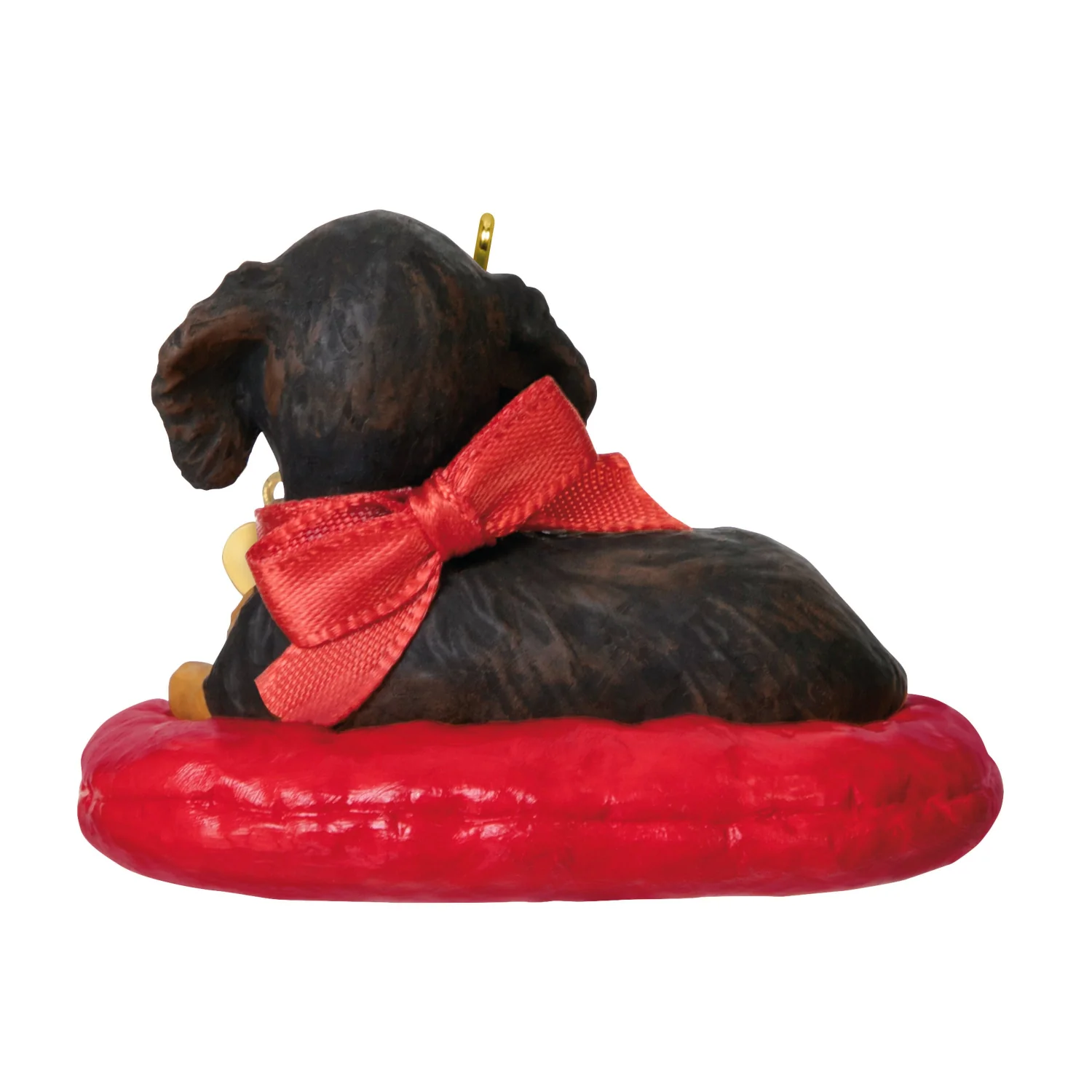 Long-haired Dachshund, 35th in the Puppy Love Series — 2025 Hallmark Keepsake Christmas Ornament - Image 5