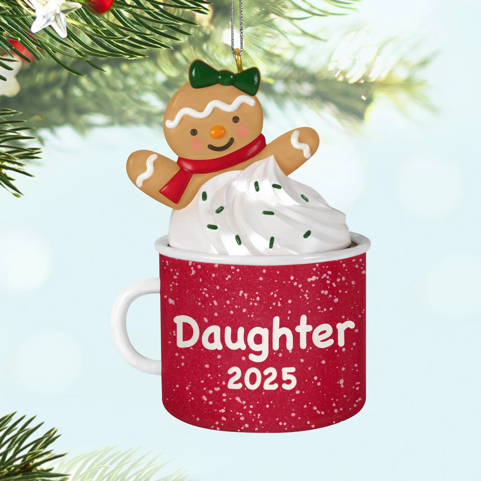 Daughter — 2025 Hallmark Keepsake Christmas Ornament - Image 2