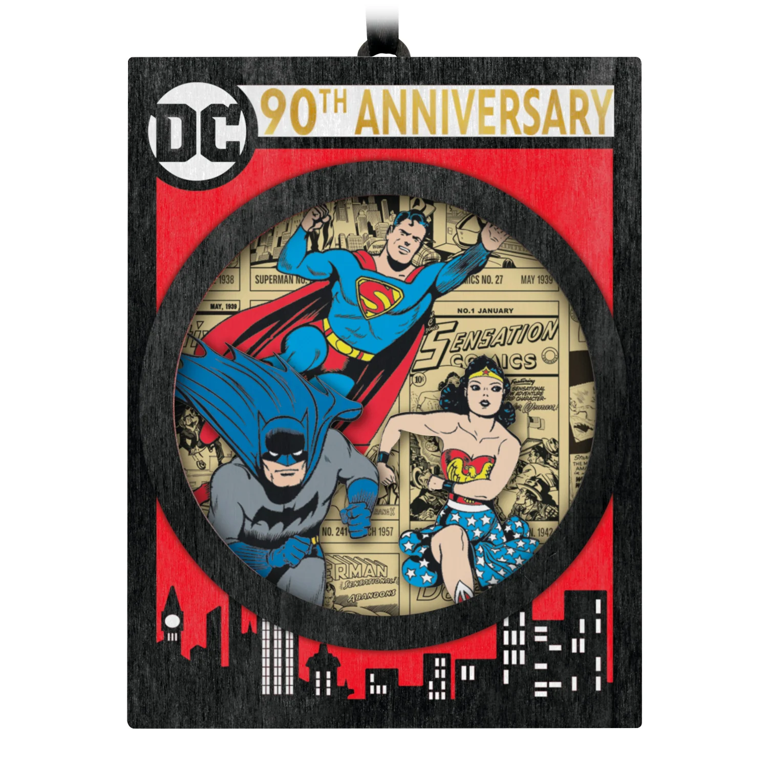 DC™ Comics 90th Anniversary — 2025 Hallmark Keepsake Christmas Ornament