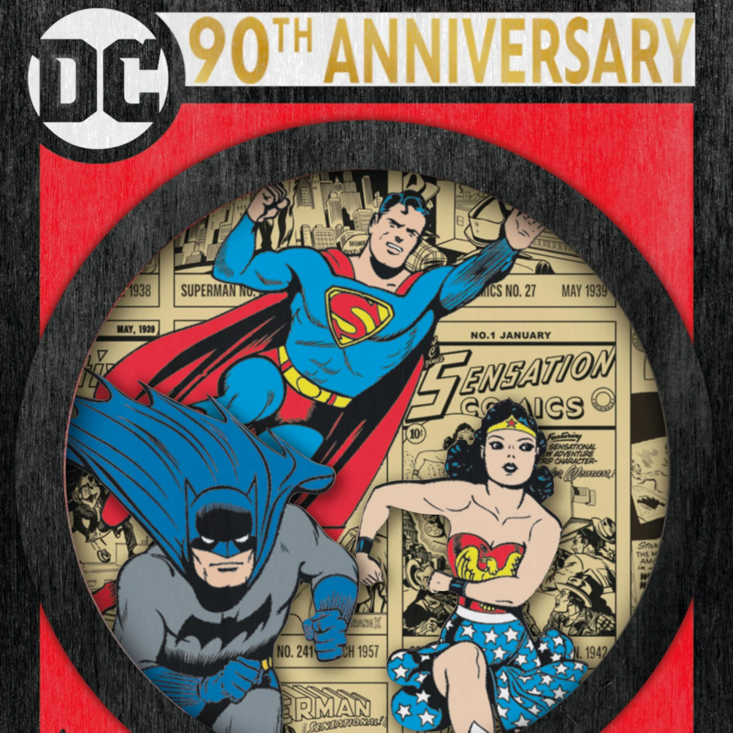 DC™ Comics 90th Anniversary — 2025 Hallmark Keepsake Christmas Ornament - Image 4