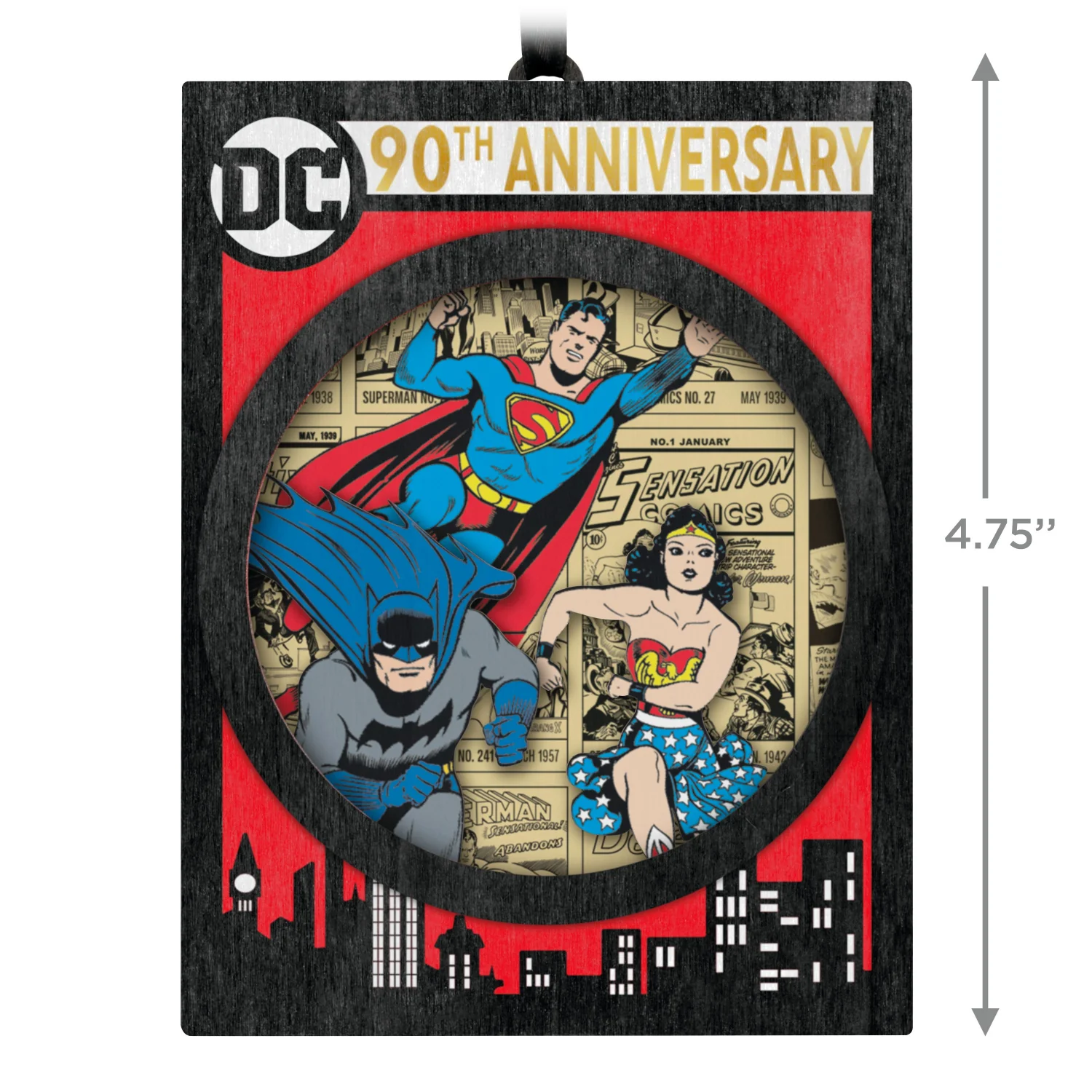 DC™ Comics 90th Anniversary — 2025 Hallmark Keepsake Christmas Ornament - Image 7
