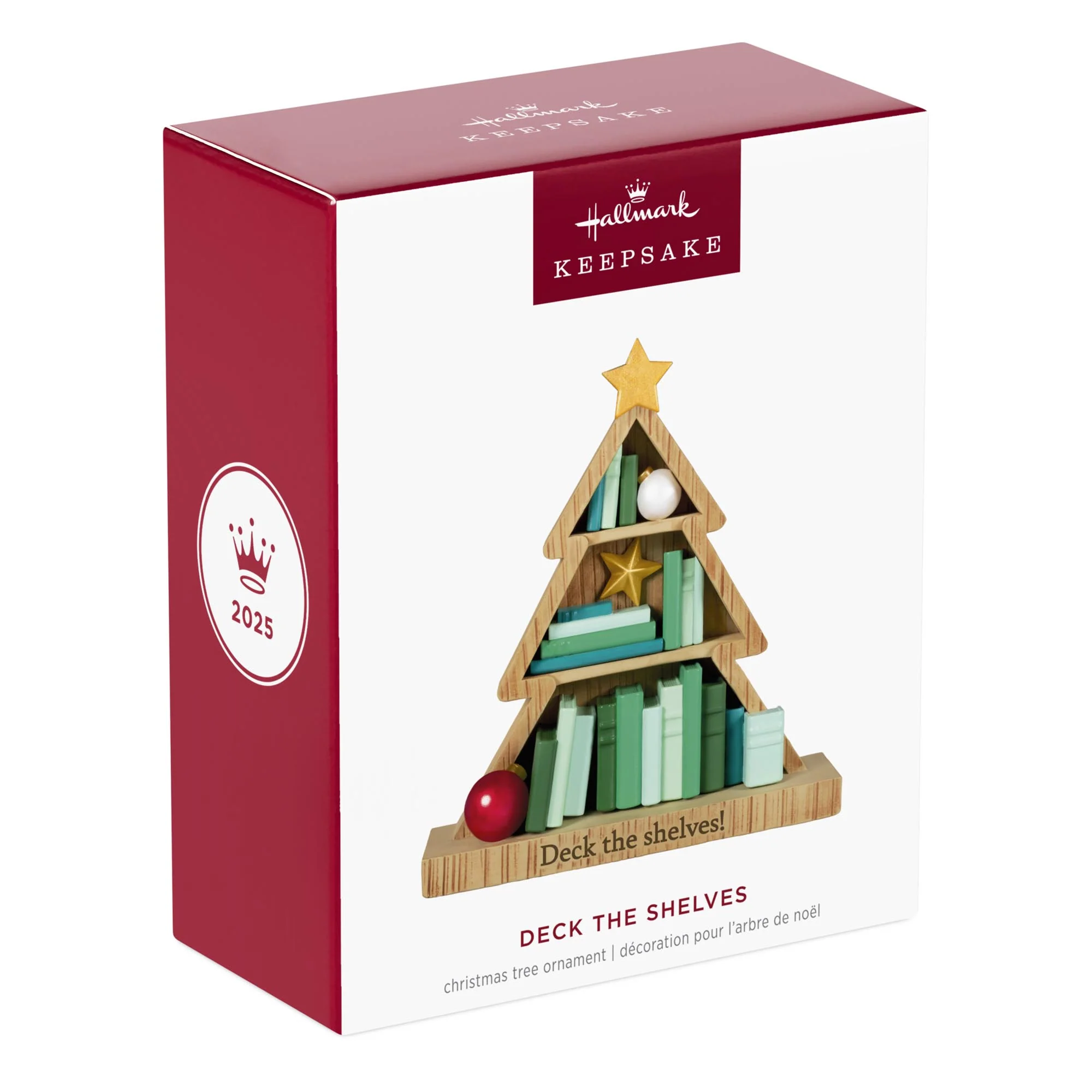 Deck the Shelves — 2025 Hallmark Keepsake Christmas Ornament - Image 7