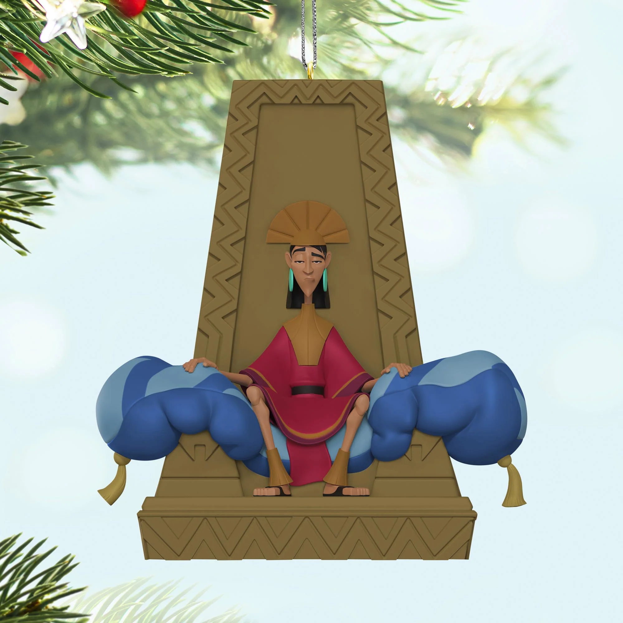 Disney The Emperor's New Groove, Emperor Kuzco — 2025 Hallmark Keepsake Christmas Ornament - Image 2