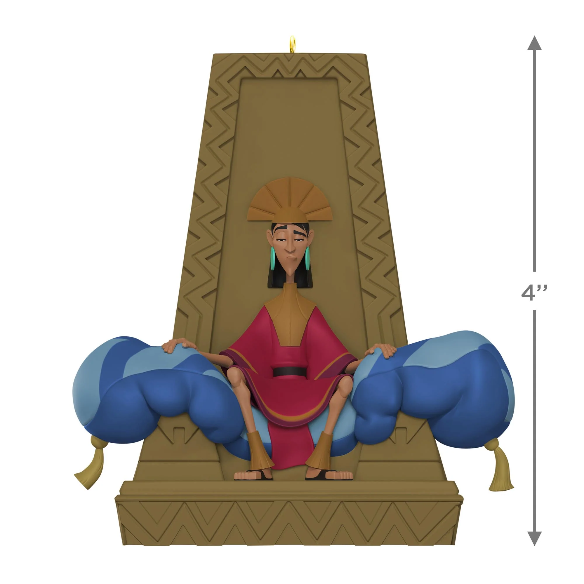 Disney The Emperor's New Groove, Emperor Kuzco — 2025 Hallmark Keepsake Christmas Ornament - Image 6