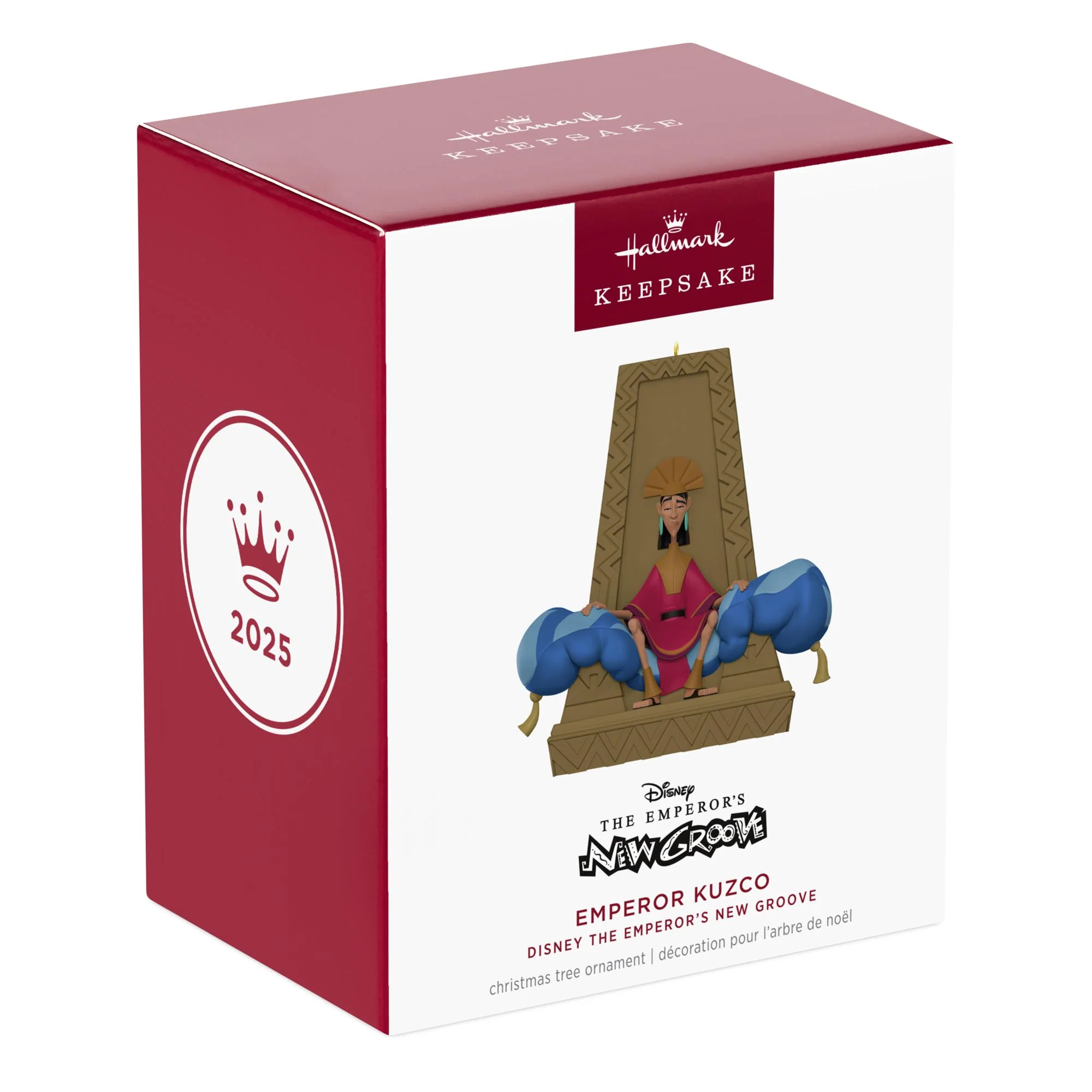 Disney The Emperor's New Groove, Emperor Kuzco — 2025 Hallmark Keepsake Christmas Ornament - Image 7