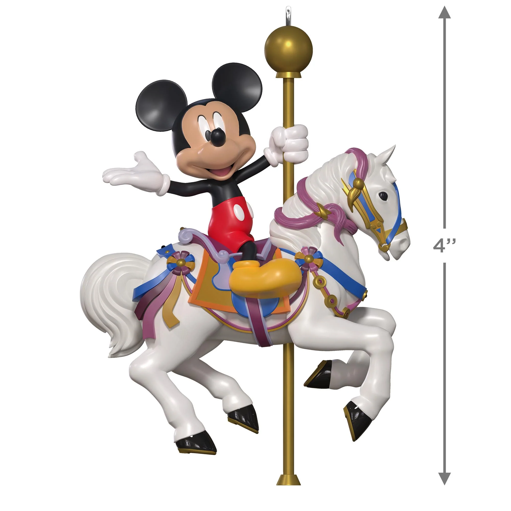 Disneyland King Arthur Carousel, Ride Around the Kingdom — 2025 Hallmark Keepsake Christmas Ornament - Image 6