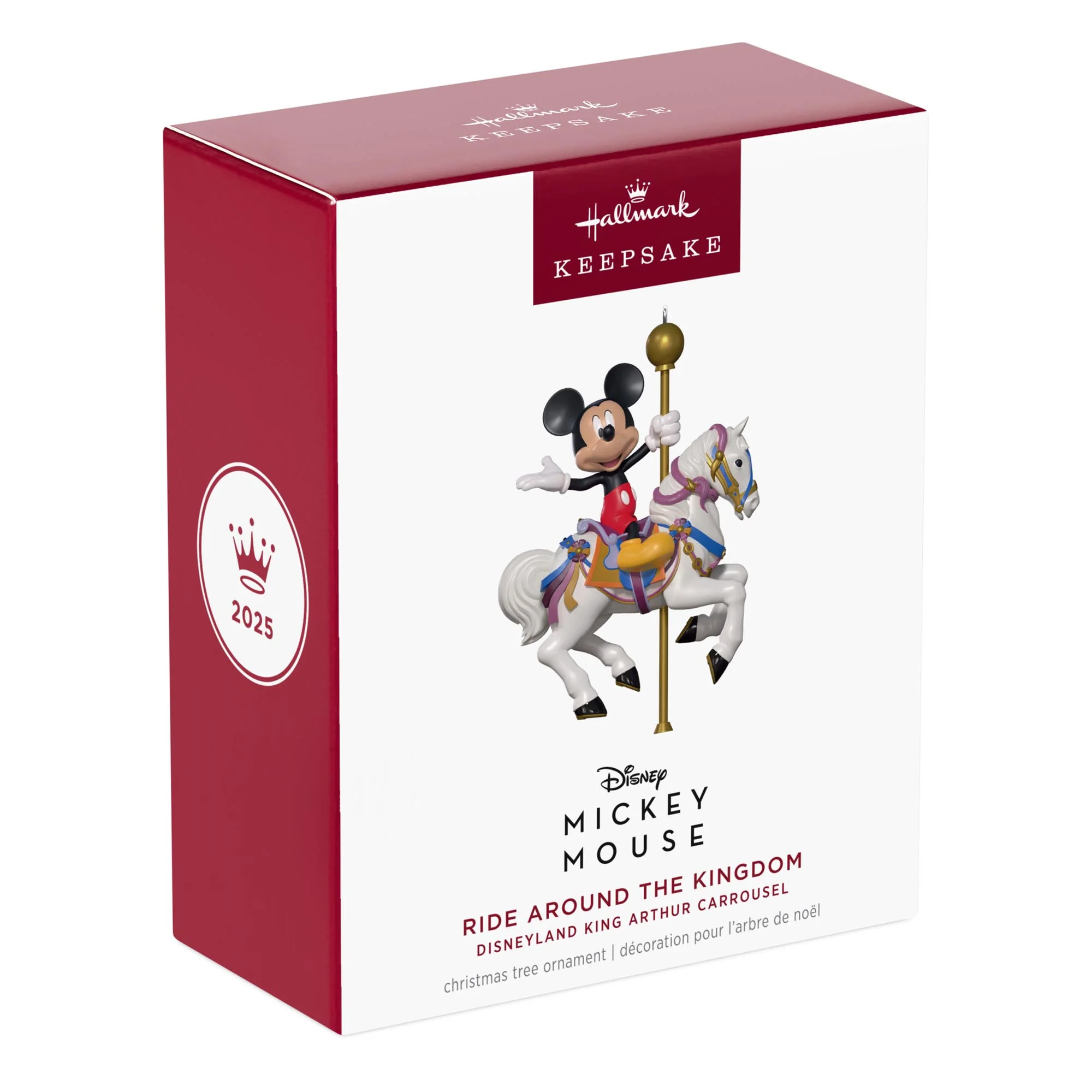 Disneyland King Arthur Carousel, Ride Around the Kingdom — 2025 Hallmark Keepsake Christmas Ornament - Image 7