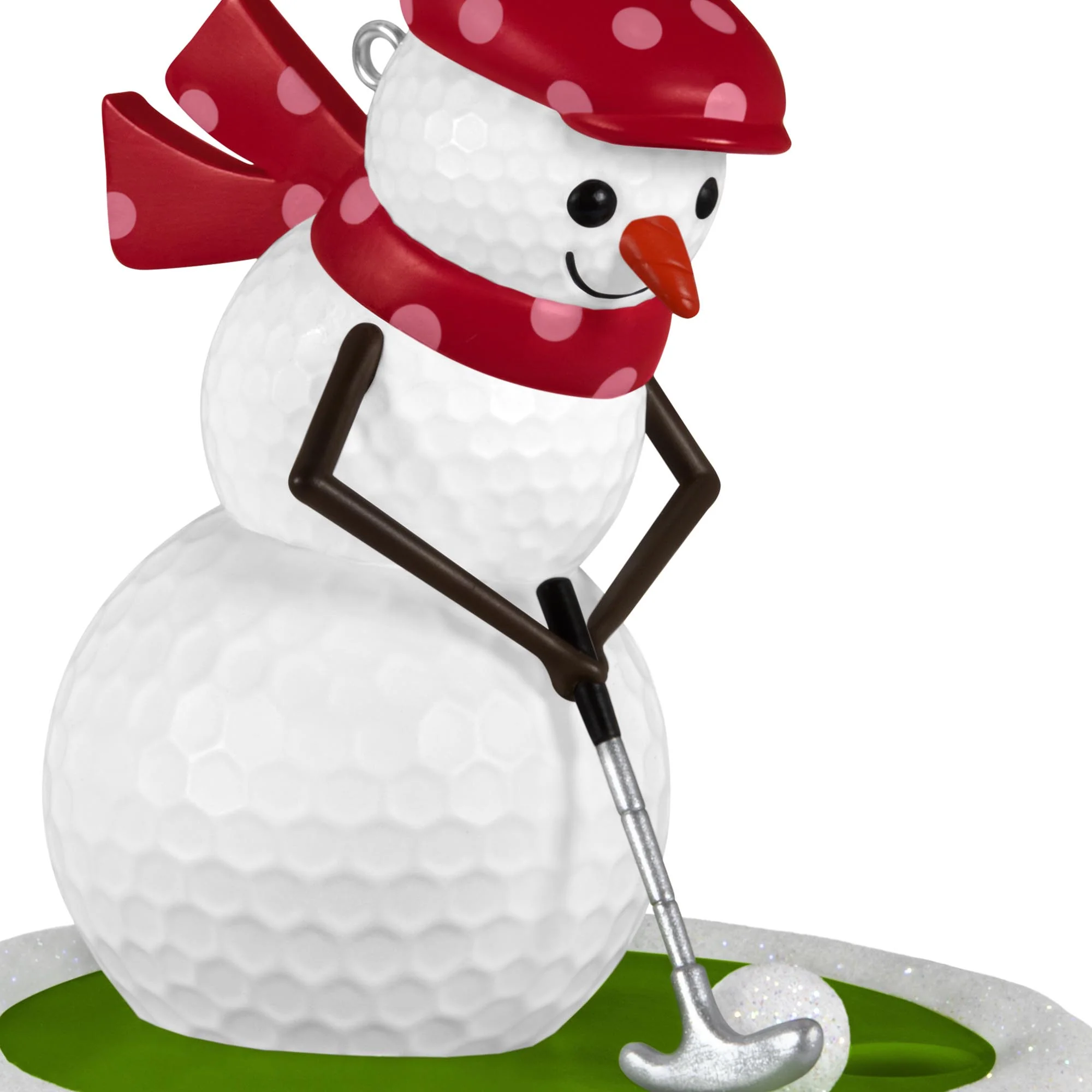Eye On The Snowball, Golf — 2025 Hallmark Keepsake Christmas Ornament - Image 4