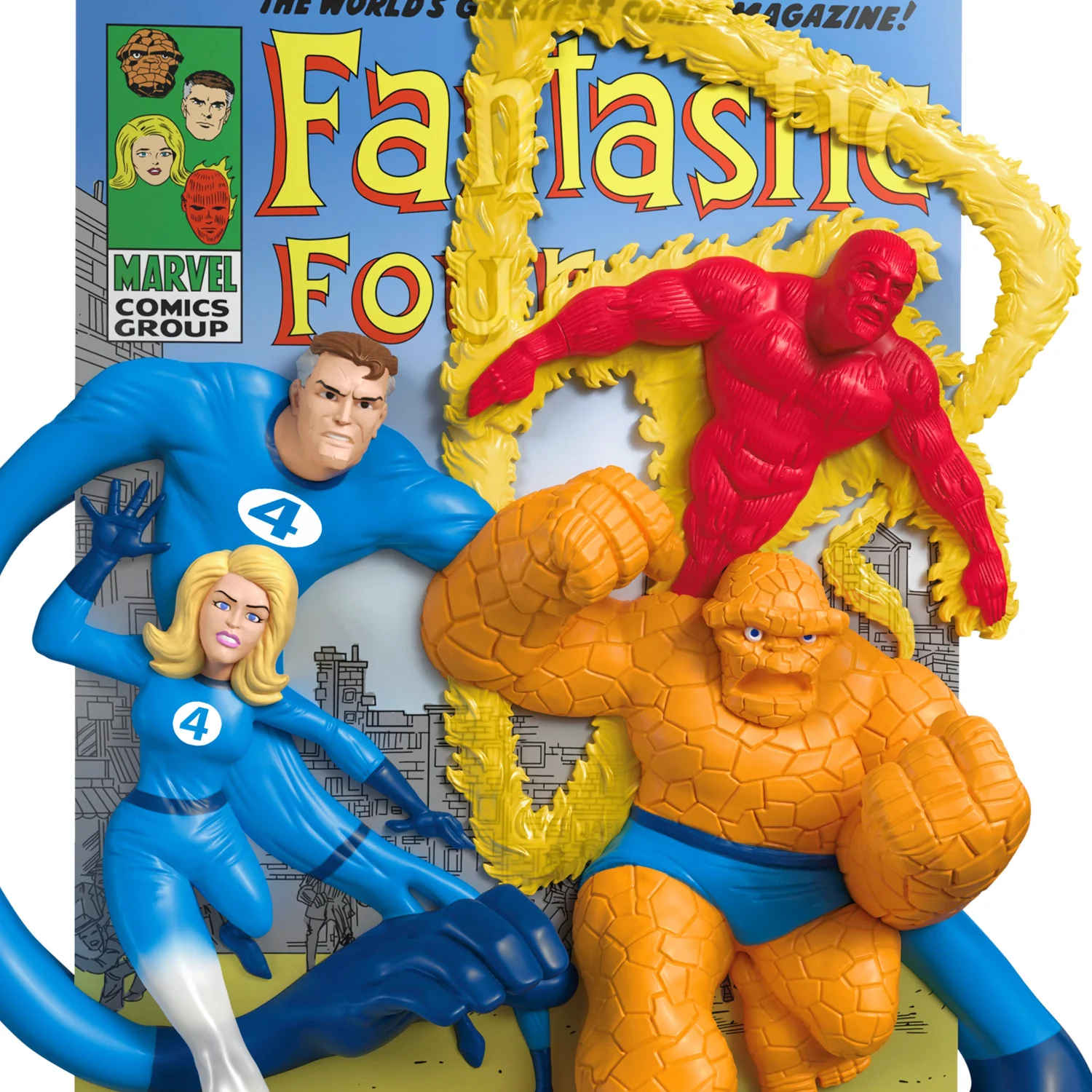 Marvel, Fantastic Four — 2025 Hallmark Keepsake Christmas Ornament - Image 4