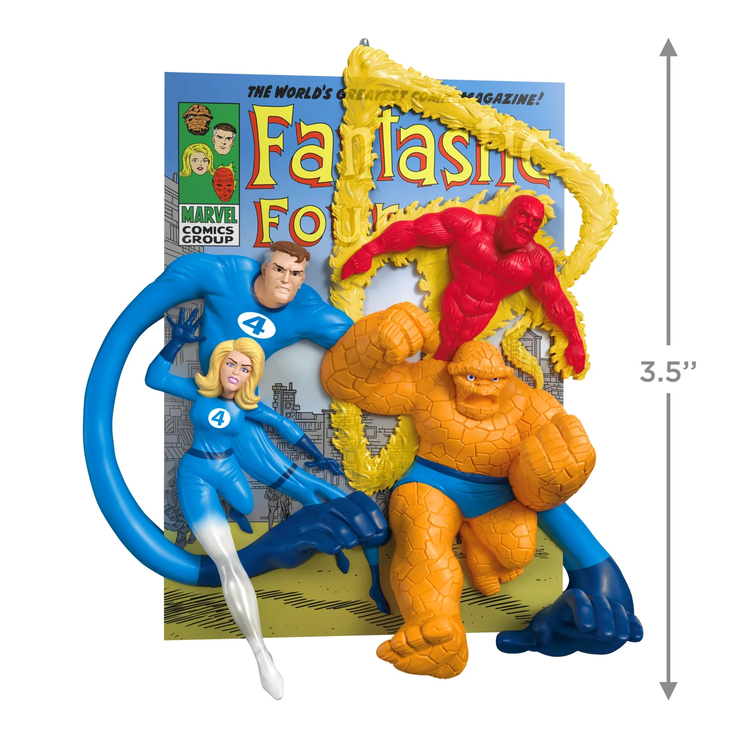 Marvel, Fantastic Four — 2025 Hallmark Keepsake Christmas Ornament - Image 6