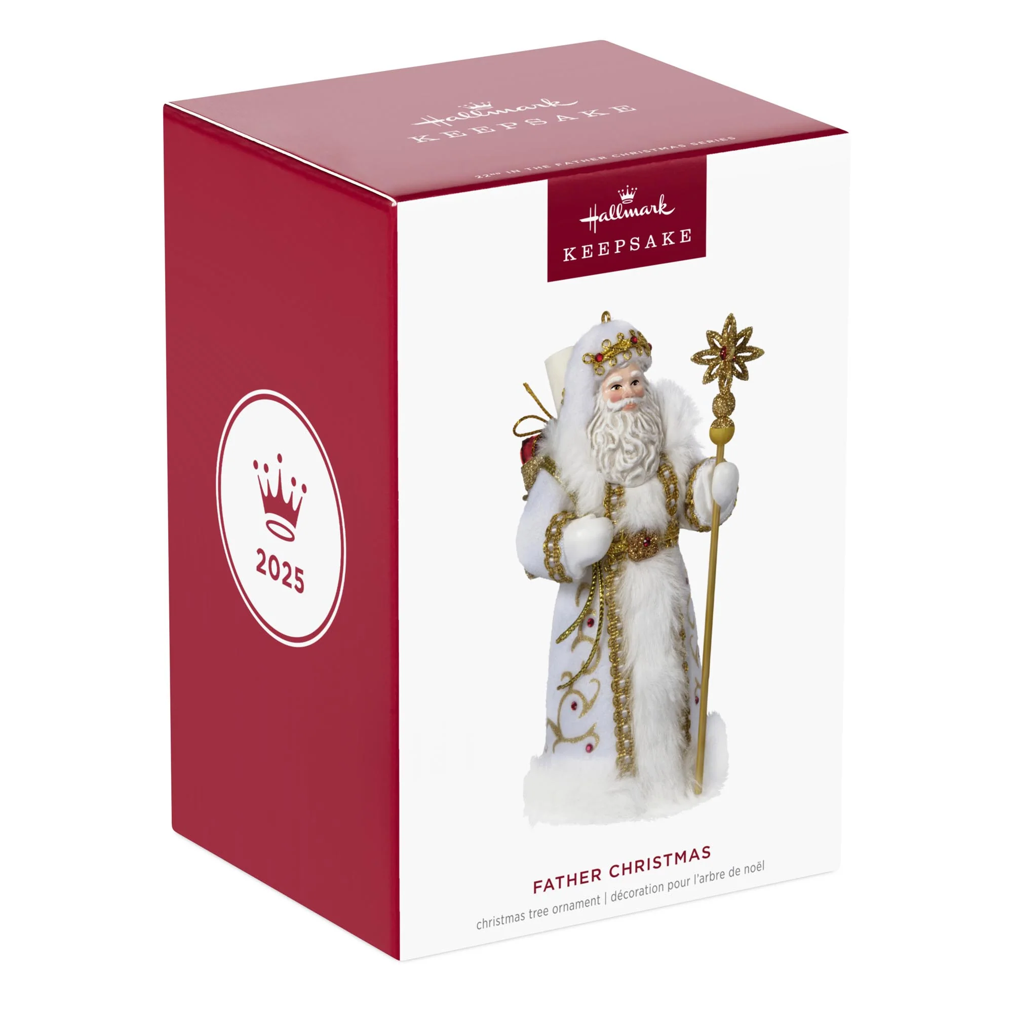 Father Christmas, 22nd in the Series — 2025 Hallmark Keepsake Christmas Ornament - Image 7
