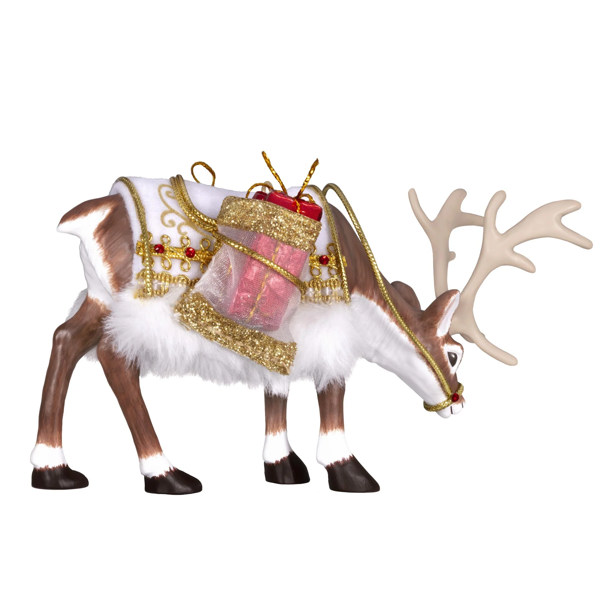 Father Christmas, Reindeer — 2025 Hallmark Keepsake Christmas Ornament - Image 5