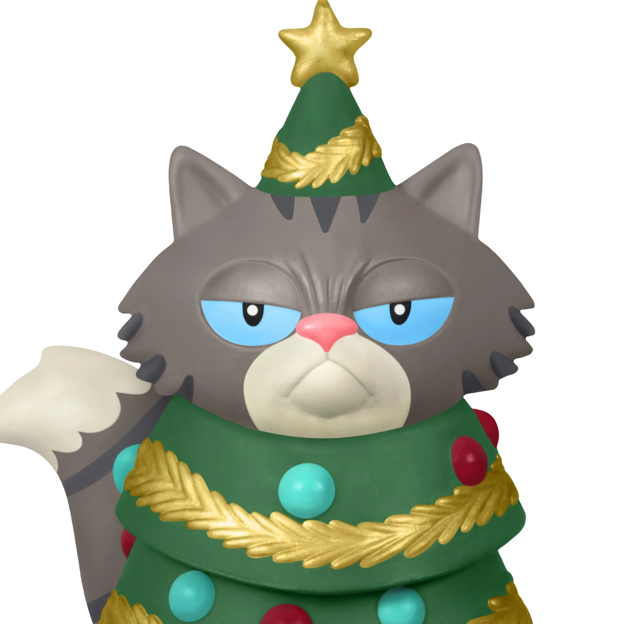 Festive Feline — 2025 Hallmark Keepsake Christmas Ornament - Image 4
