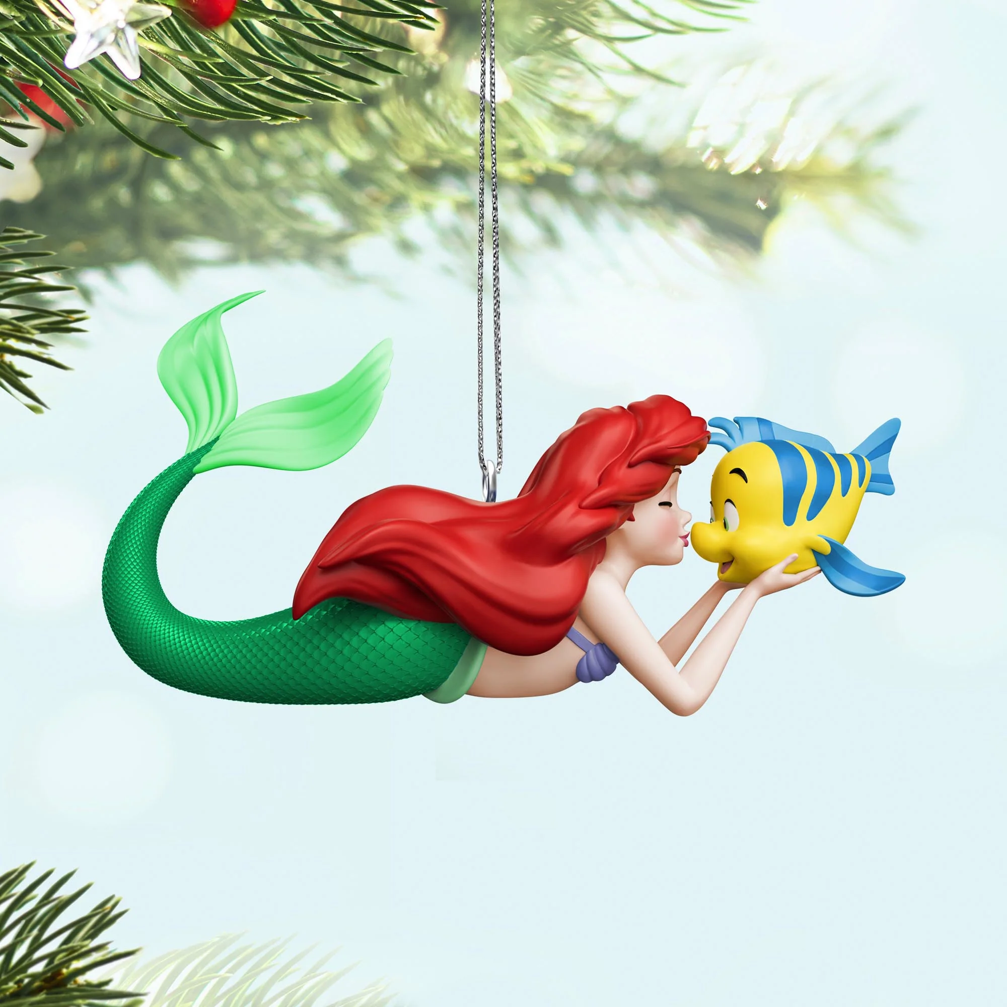 Disney The Little Mermaid, A Fin-tastic Friendship — 2025 Hallmark Keepsake Christmas Ornament - Image 2