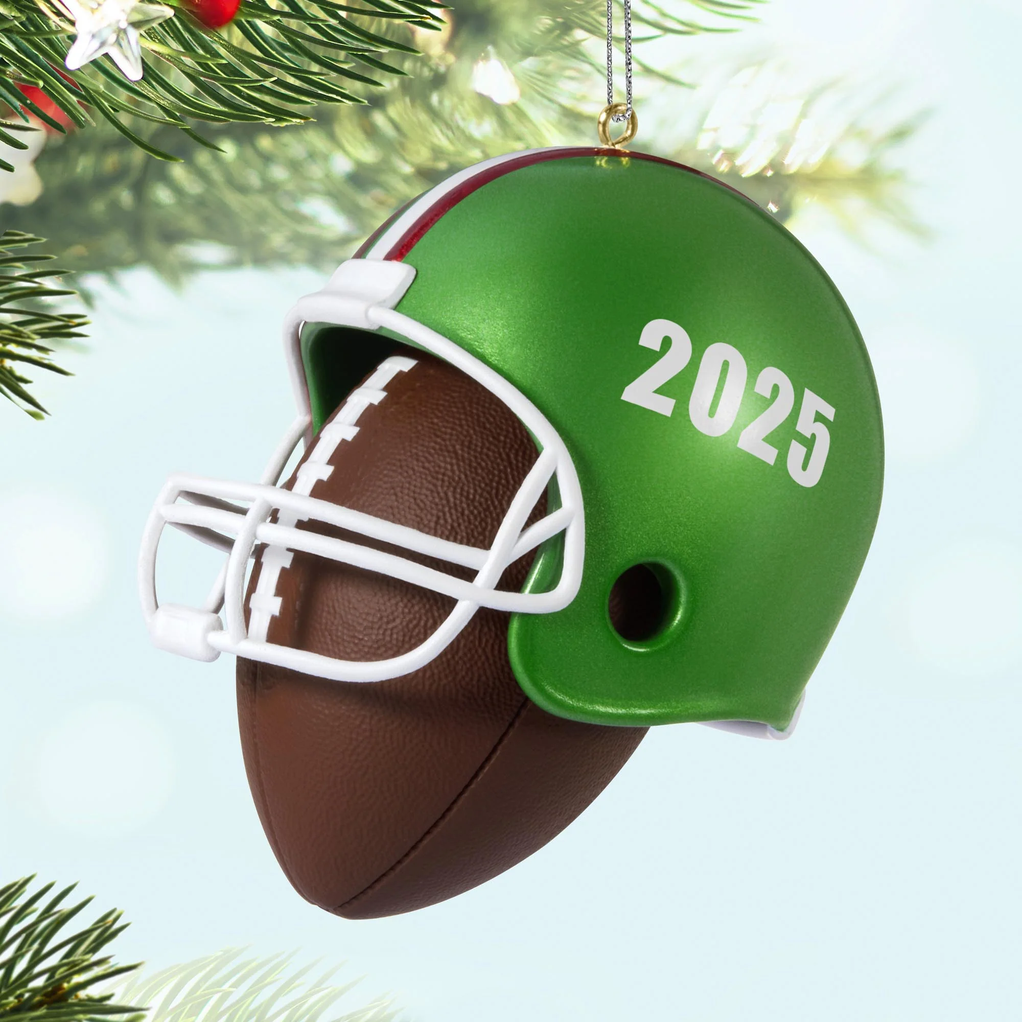 American Football Star — 2025 Hallmark Keepsake Christmas Ornament - Image 2