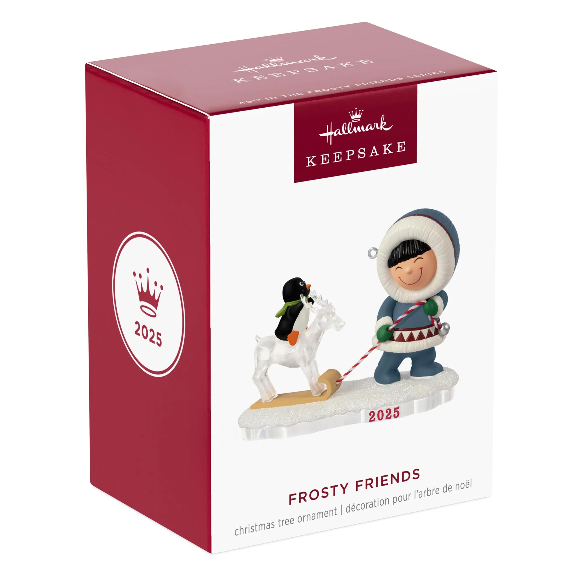 Frosty Friends 46th in the Series — 2025 Hallmark Keepsake Christmas Ornament - Image 7