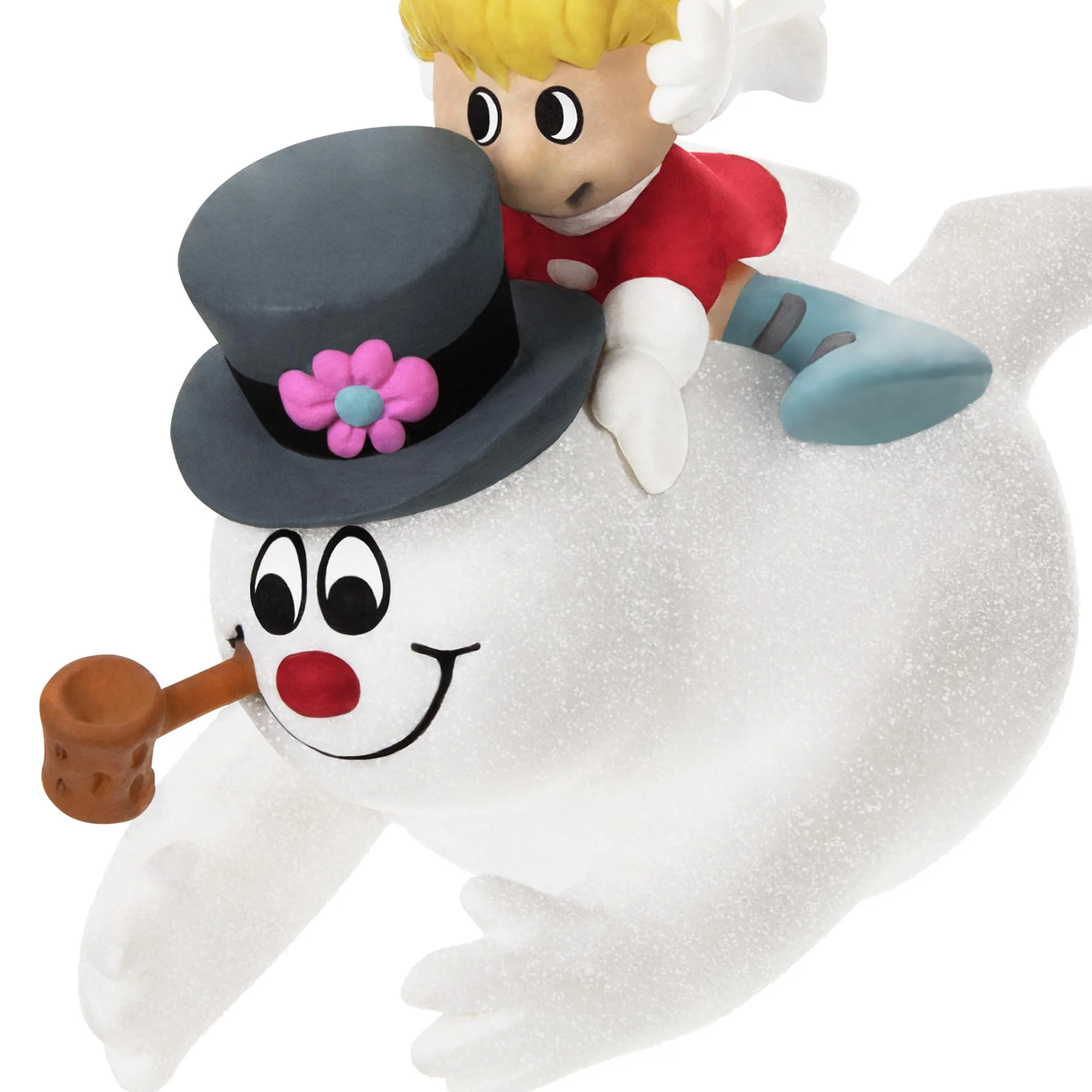 Frosty the Snowman™, Frosty and Karen — 2025 Hallmark Keepsake Christmas Ornament - Image 4