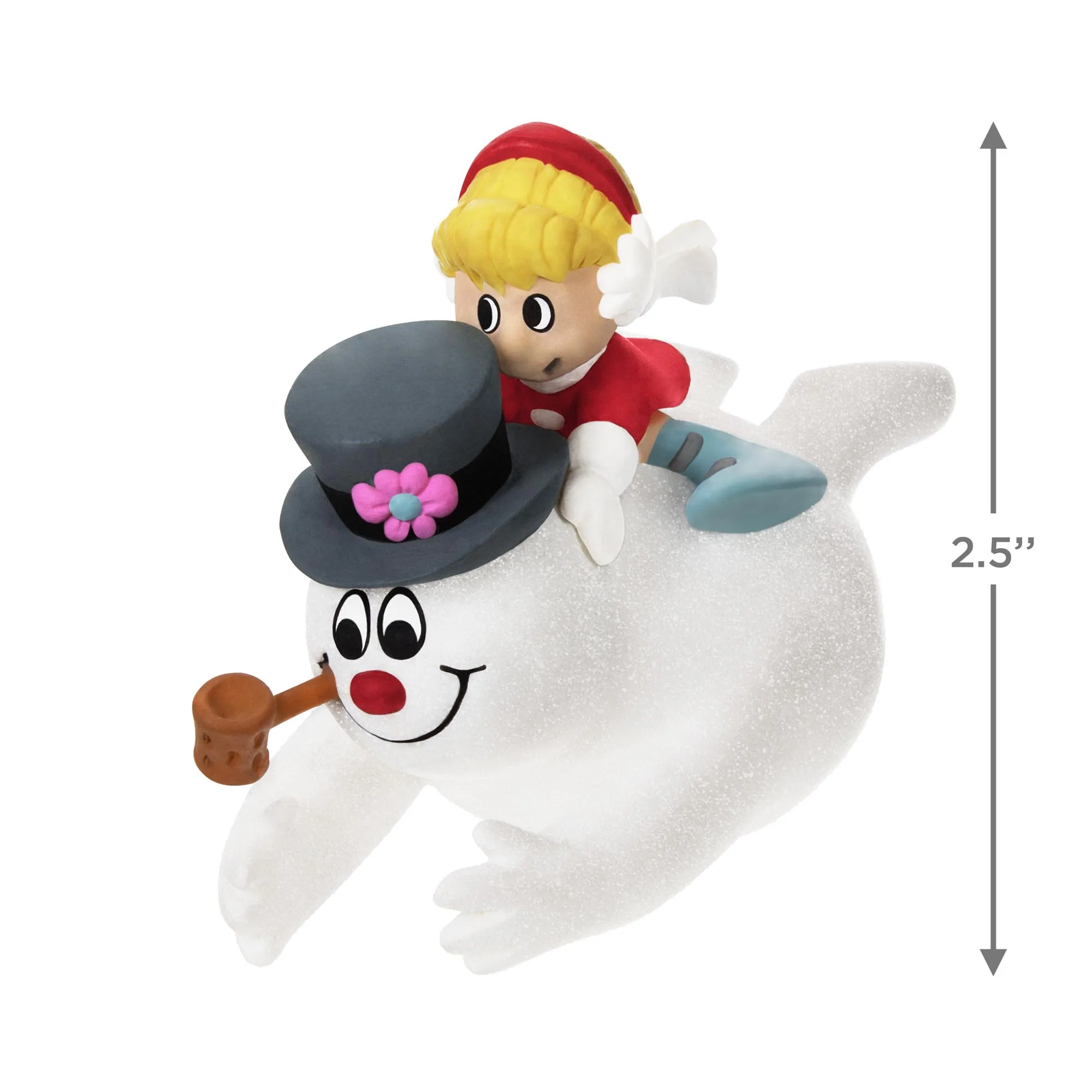 Frosty the Snowman™, Frosty and Karen — 2025 Hallmark Keepsake Christmas Ornament - Image 6
