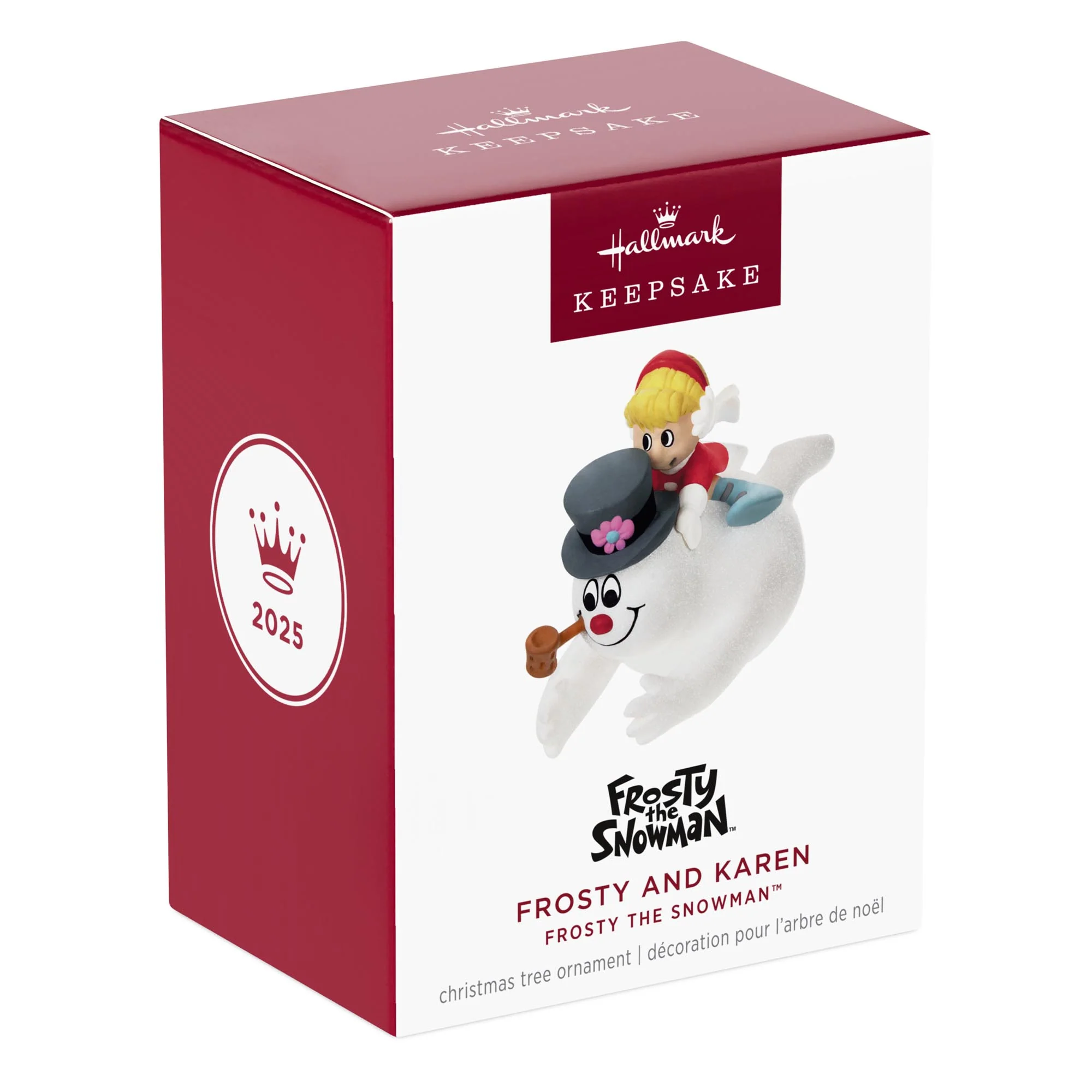 Frosty the Snowman™, Frosty and Karen — 2025 Hallmark Keepsake Christmas Ornament - Image 7