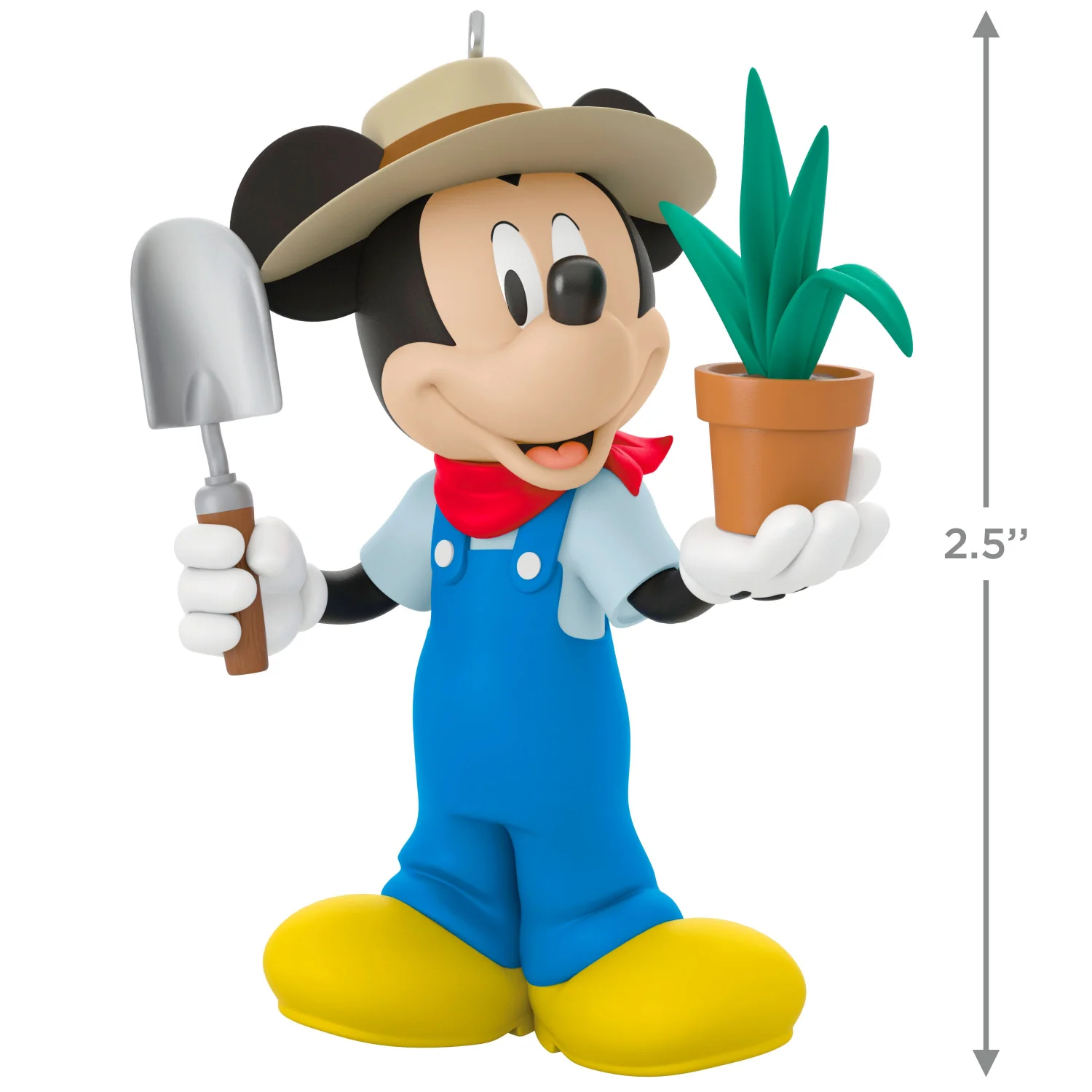 Disney Gardener Mickey, 4th in the All About Mickey! Series — 2025 Hallmark Keepsake Christmas Ornament - Image 6