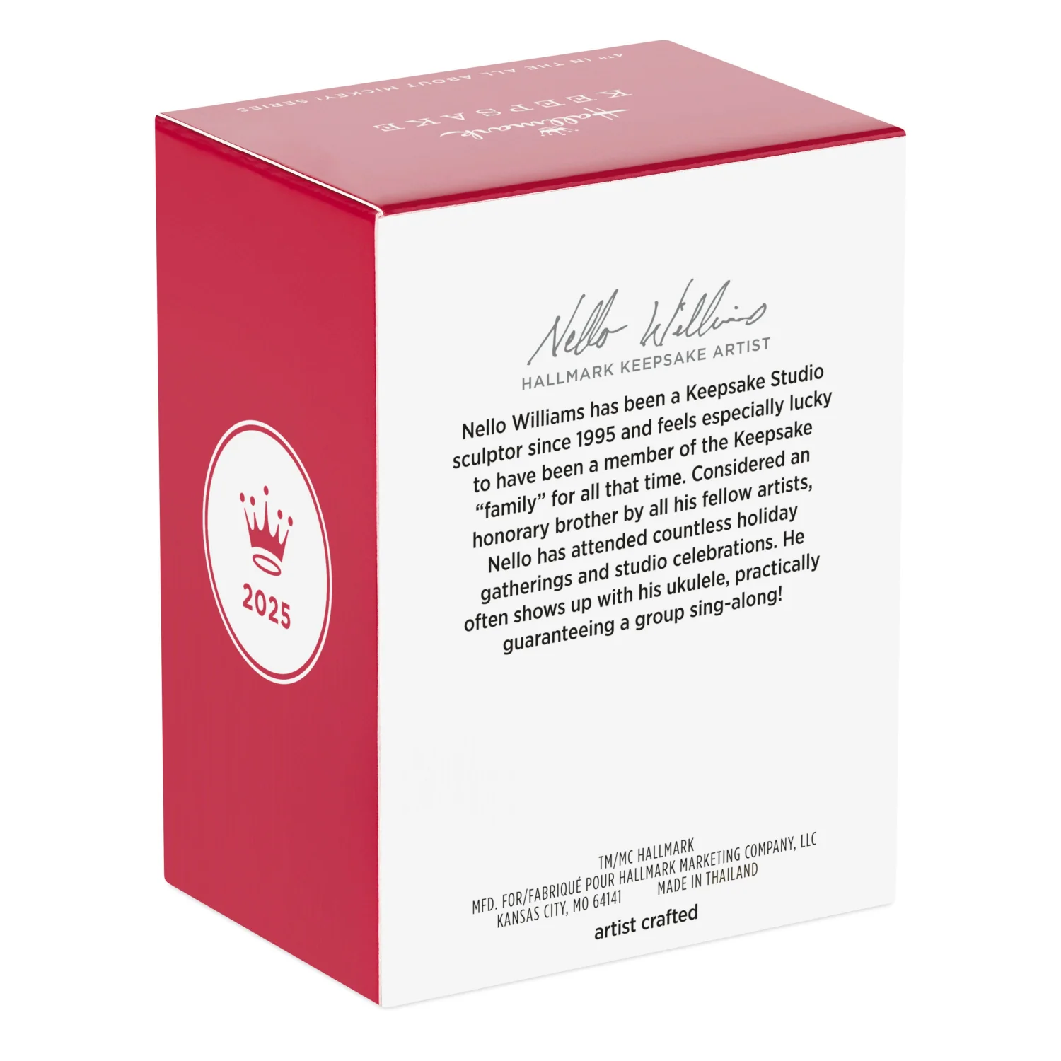 Disney Gardener Mickey, 4th in the All About Mickey! Series — 2025 Hallmark Keepsake Christmas Ornament - Image 8