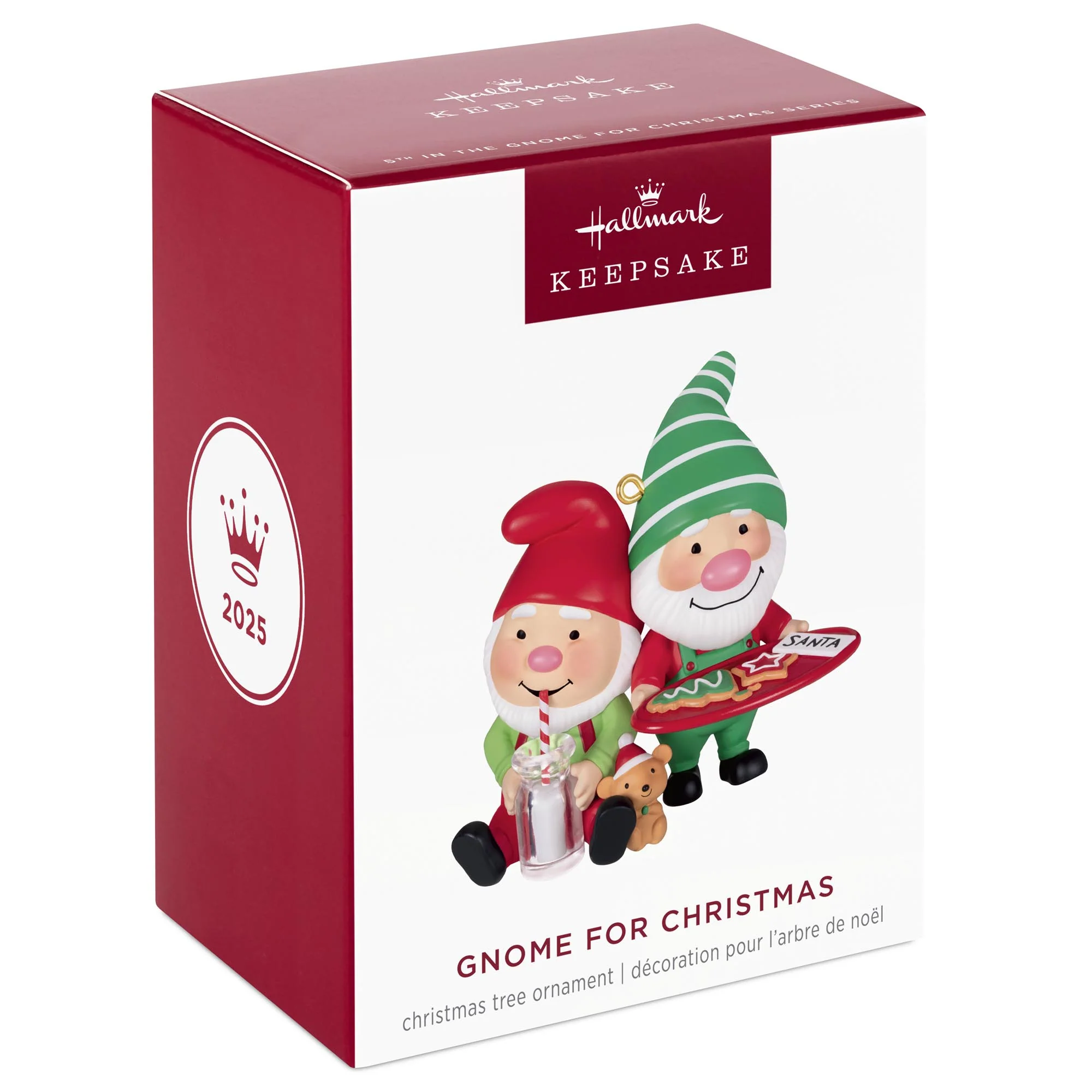 Gnome for Christmas, 5th in the Series — 2025 Hallmark Keepsake Christmas Ornament - Image 7