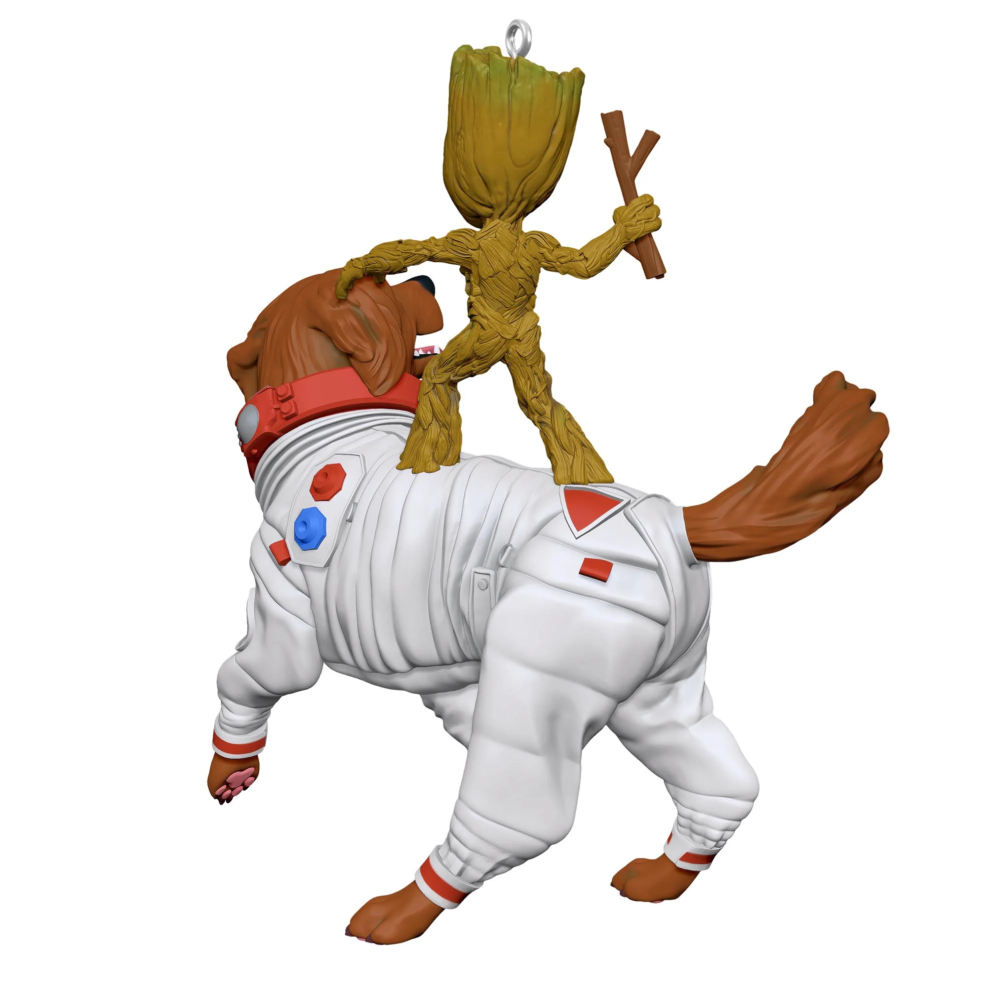 Marvel, Guardians of the Galaxy, Groot and Cosmo — 2025 Hallmark Keepsake Christmas Ornament - Image 5
