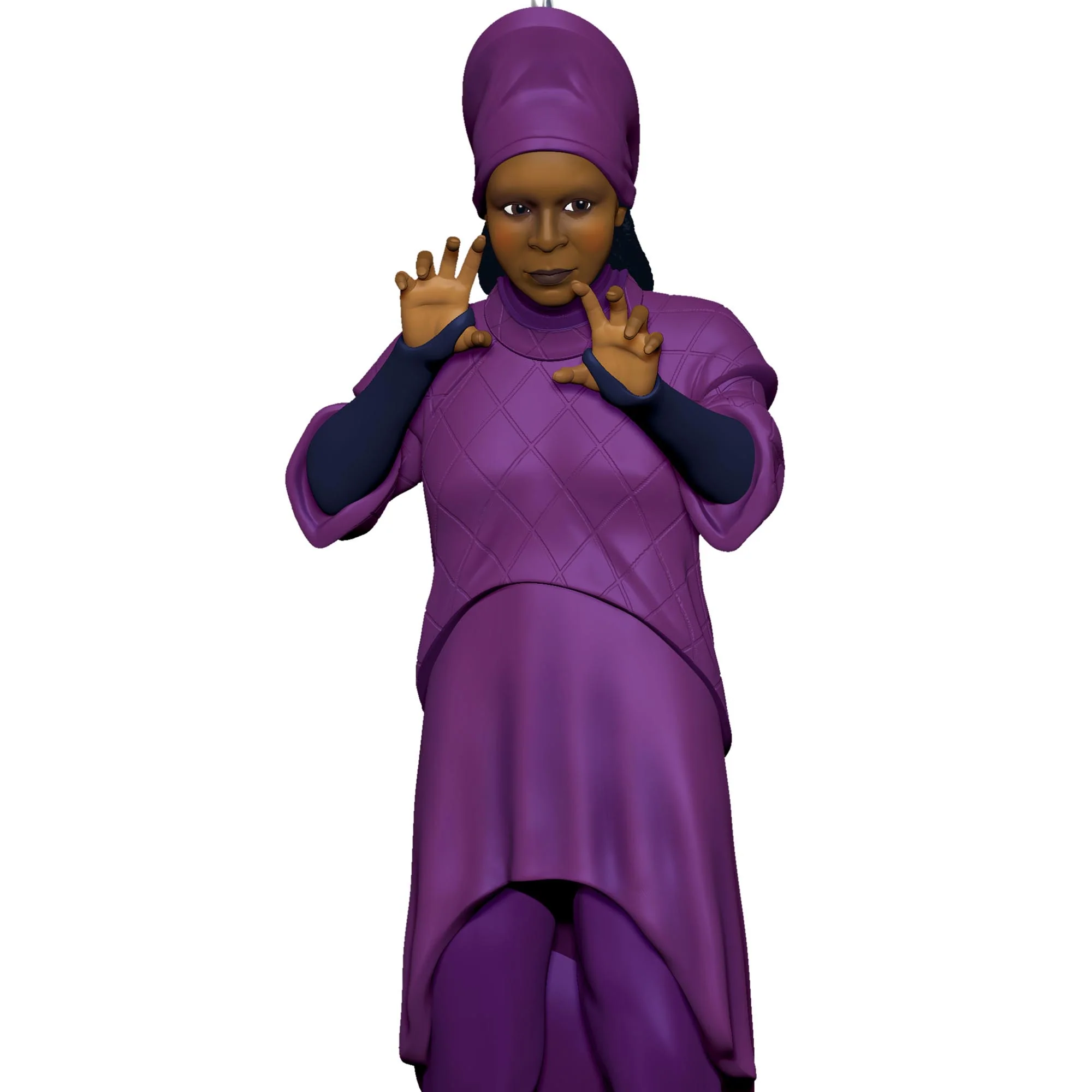Star Trek™: The Next Generation, Guinan — 2025 Hallmark Keepsake Christmas Ornament - Image 4