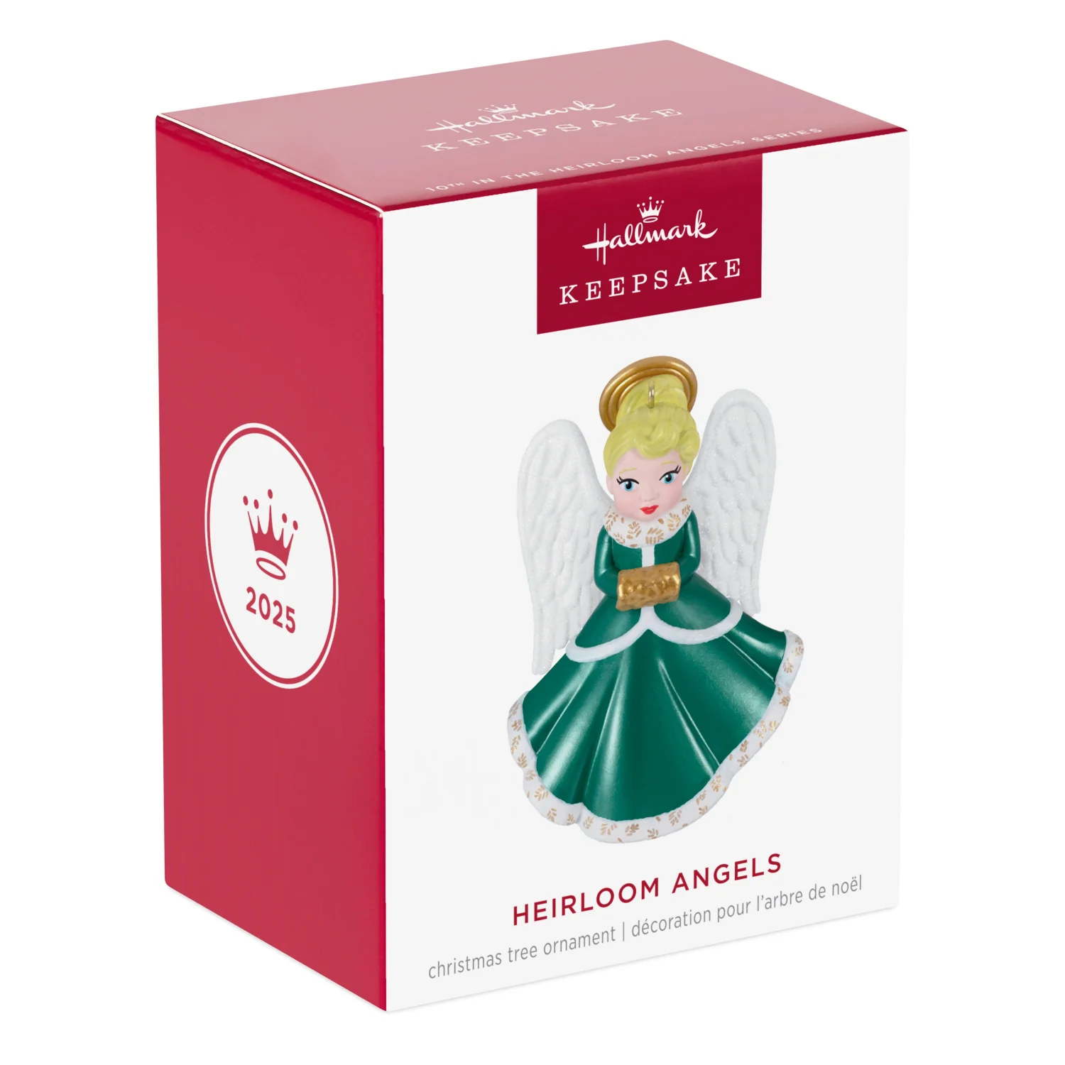 Heirloom Angels, 10th in the Series — 2025 Hallmark Keepsake Christmas Ornament - Image 7