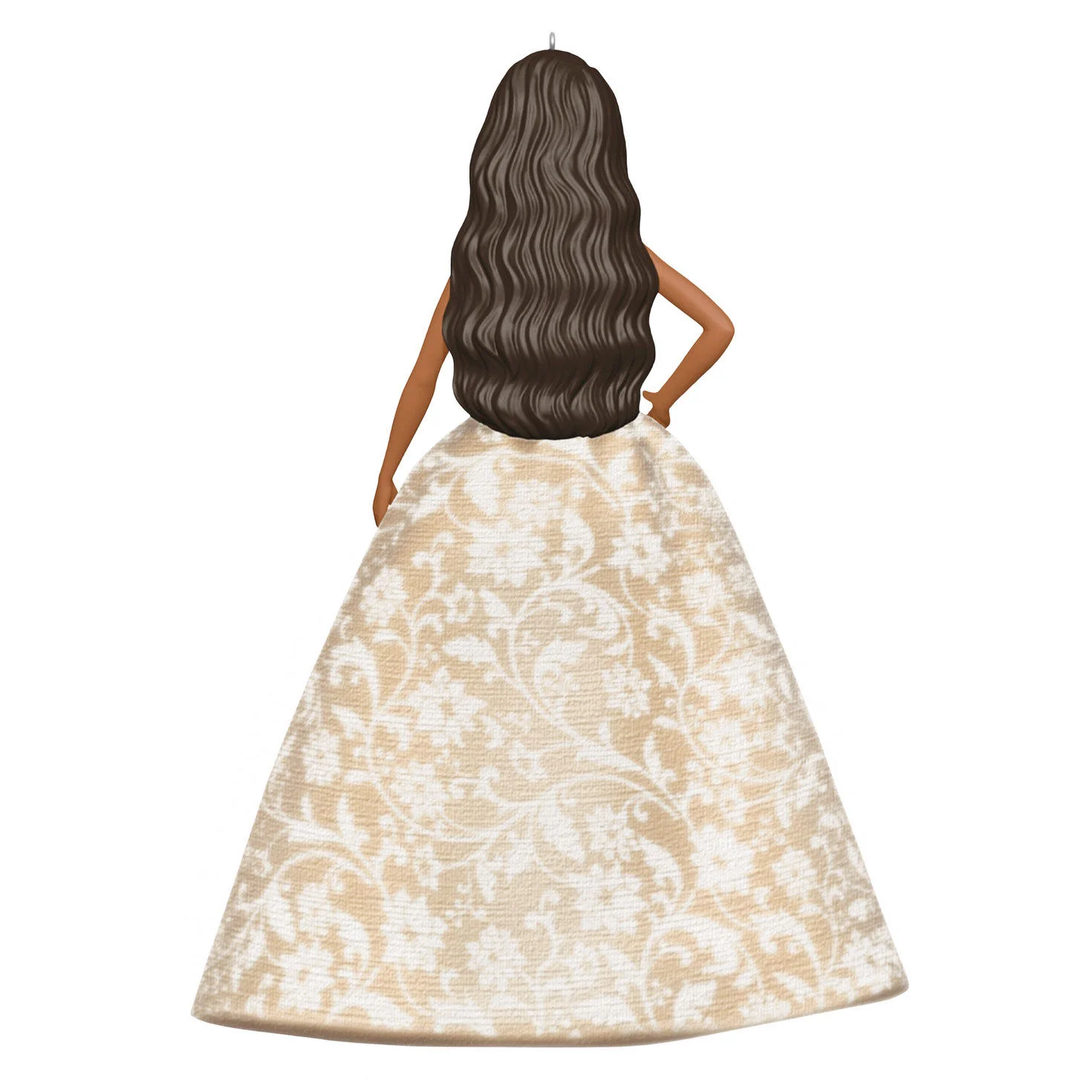 2025 Black Holiday Barbie™ Ornament, 11th in the Series — 2025 Hallmark Keepsake Christmas Ornament - Image 6