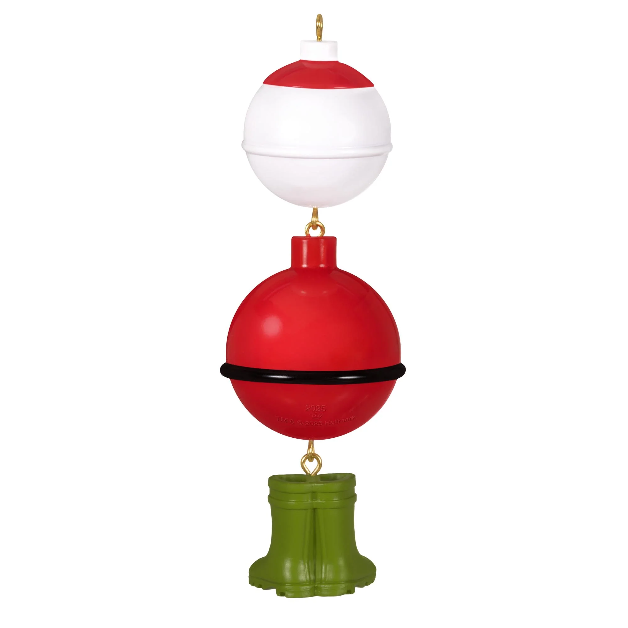 Hooked On Santa, Fishing — 2025 Hallmark Keepsake Christmas Ornament - Image 5
