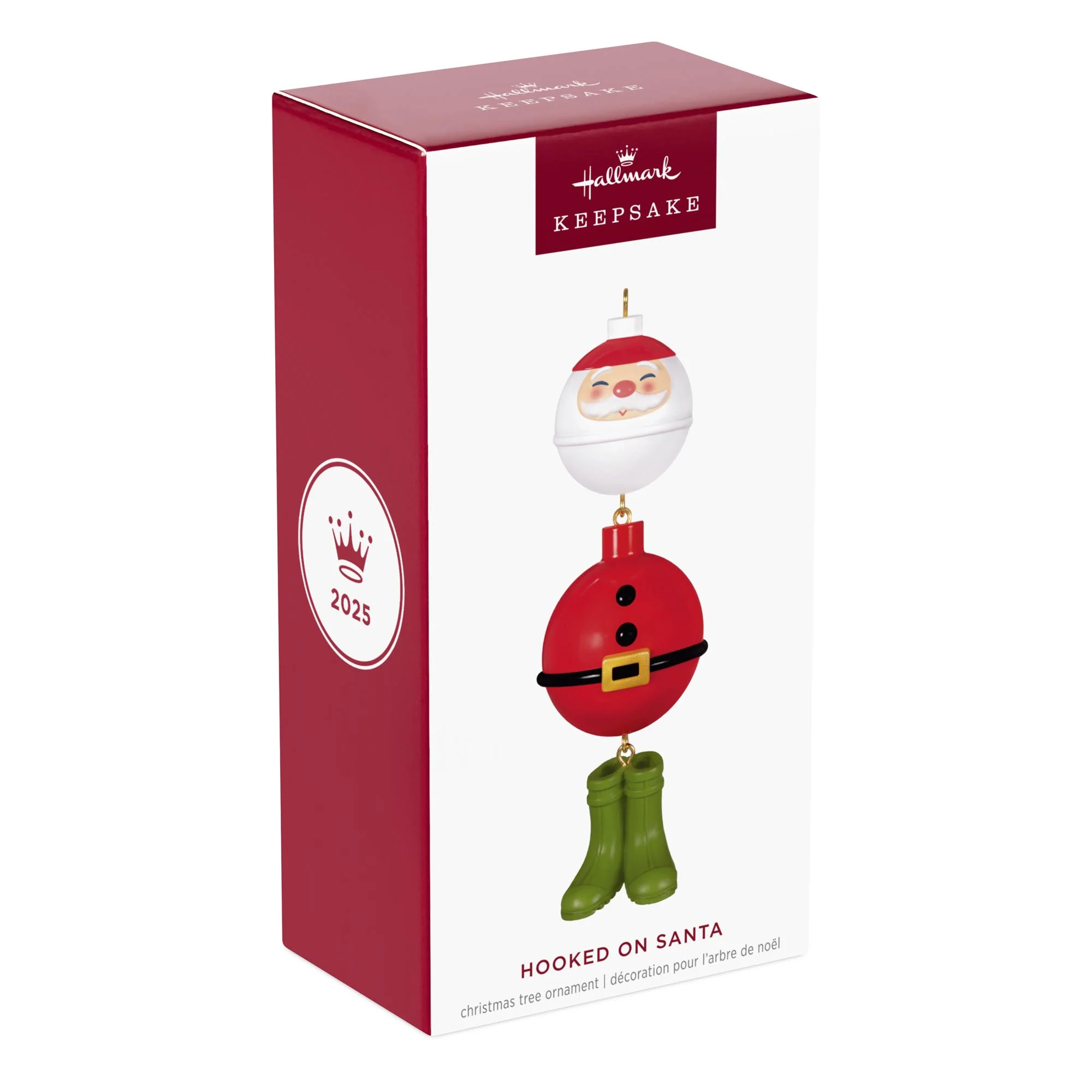 Hooked On Santa, Fishing — 2025 Hallmark Keepsake Christmas Ornament - Image 7