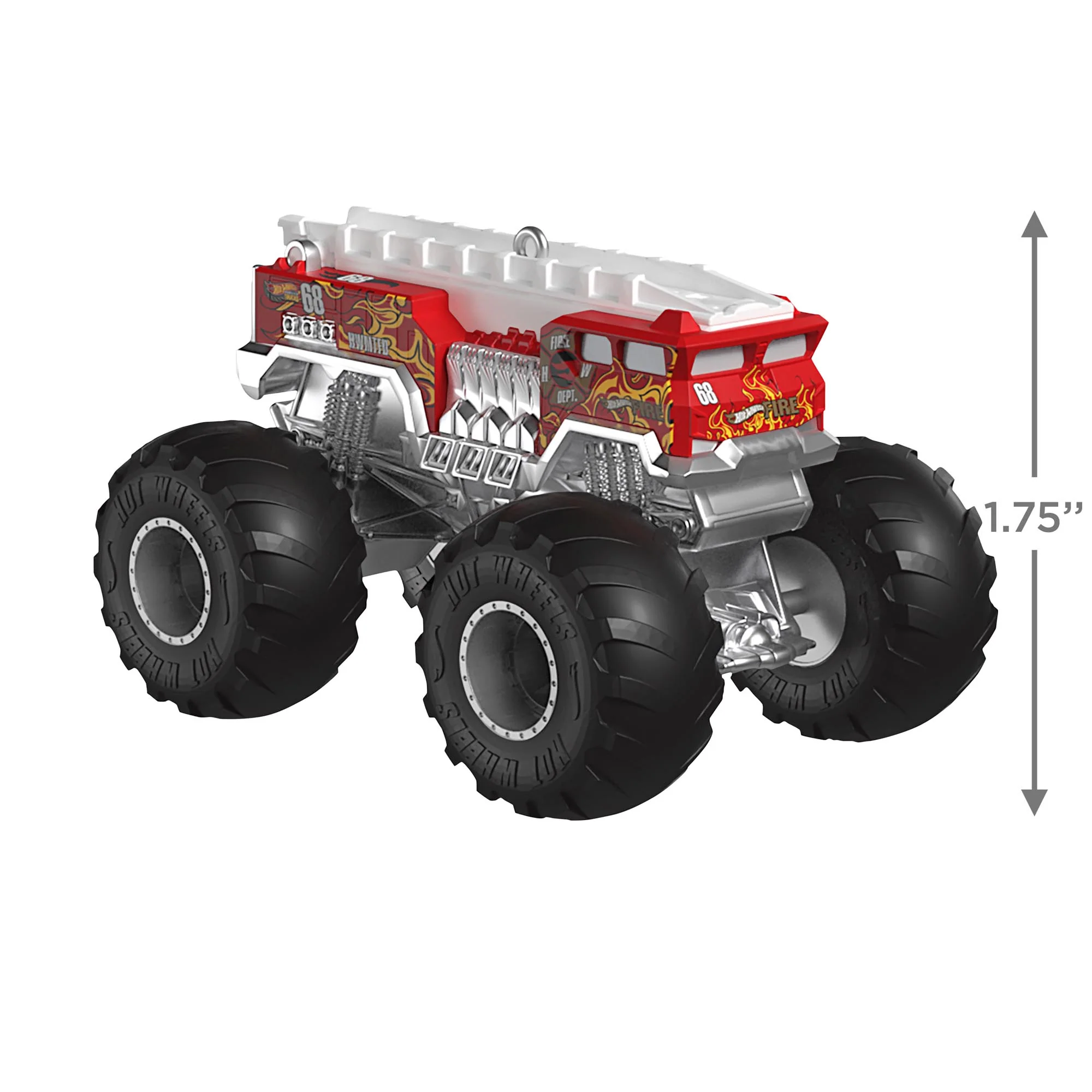 Hot Wheels™ Monster Trucks, HW 5-Alarm™ — 2025 Hallmark Keepsake Christmas Ornament - Image 6