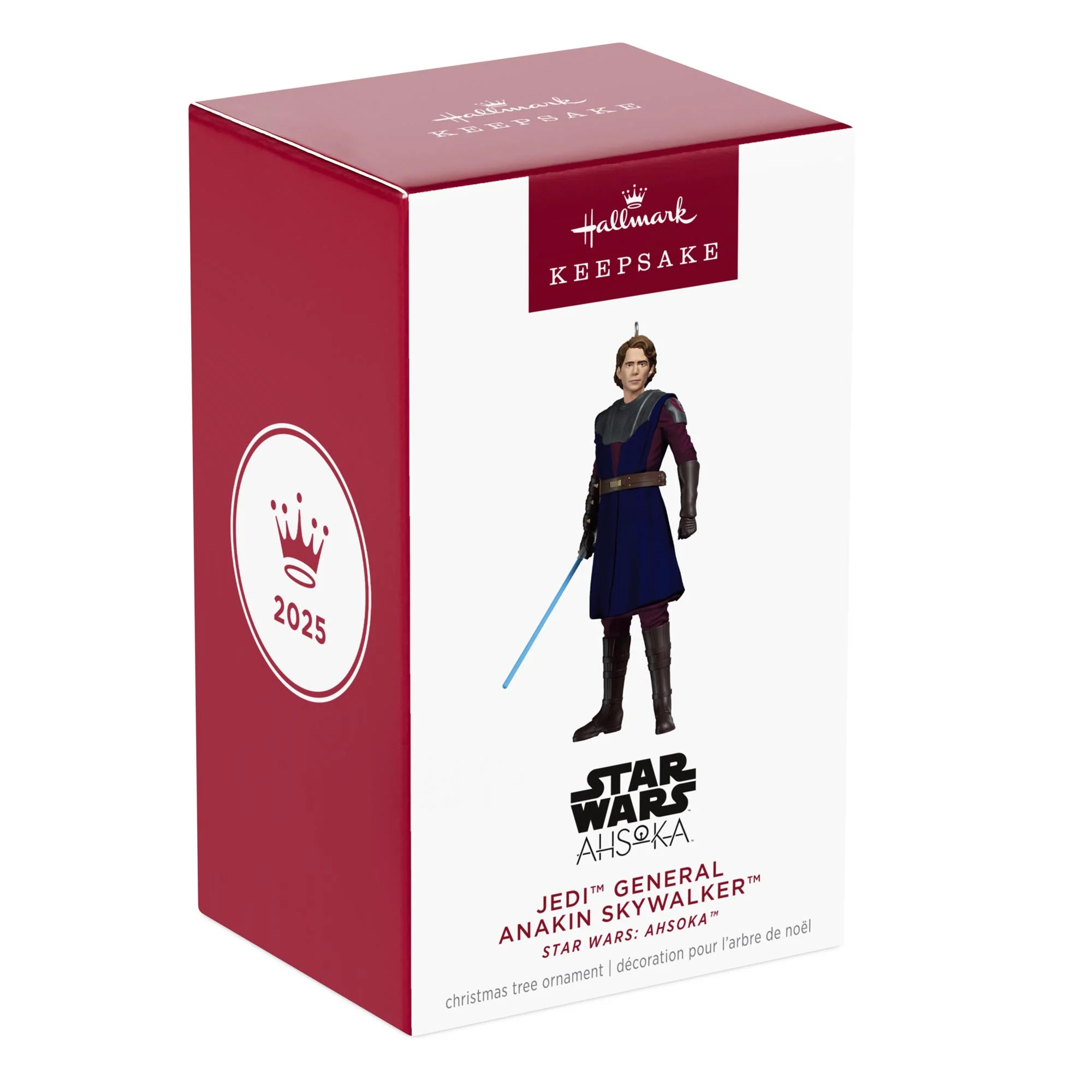 Star Wars™: Ahsoka™, Jedi™ General Anakin Skywalker™ — 2025 Hallmark Keepsake Christmas Ornament - Image 7