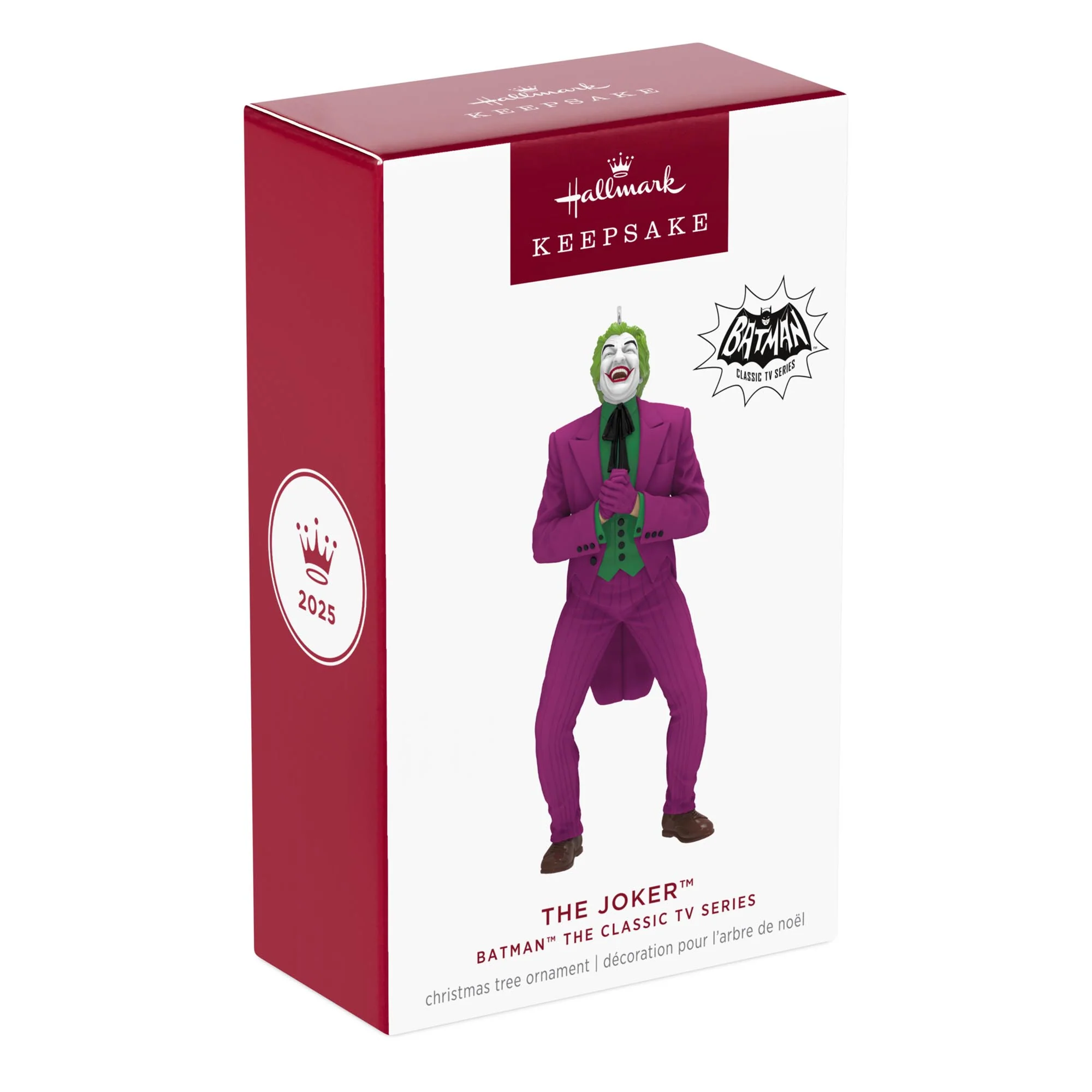 DC Batman™ The Classic TV Series, The Joker™ — 2025 Hallmark Keepsake Christmas Ornament - Image 7