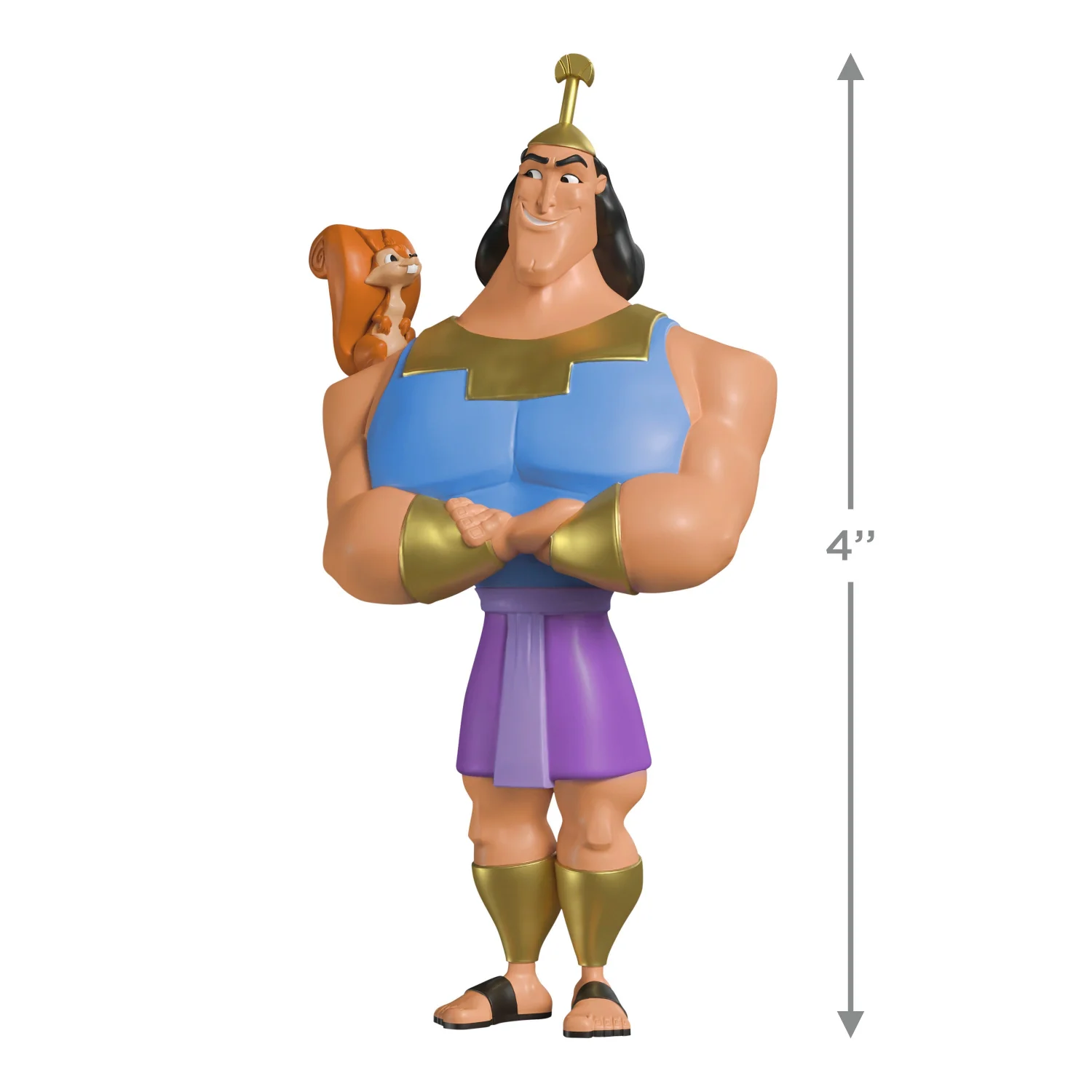 Disney The Emperor's New Groove, Kronk and the Squirrel — 2025 Hallmark Keepsake Christmas Ornament - Image 6