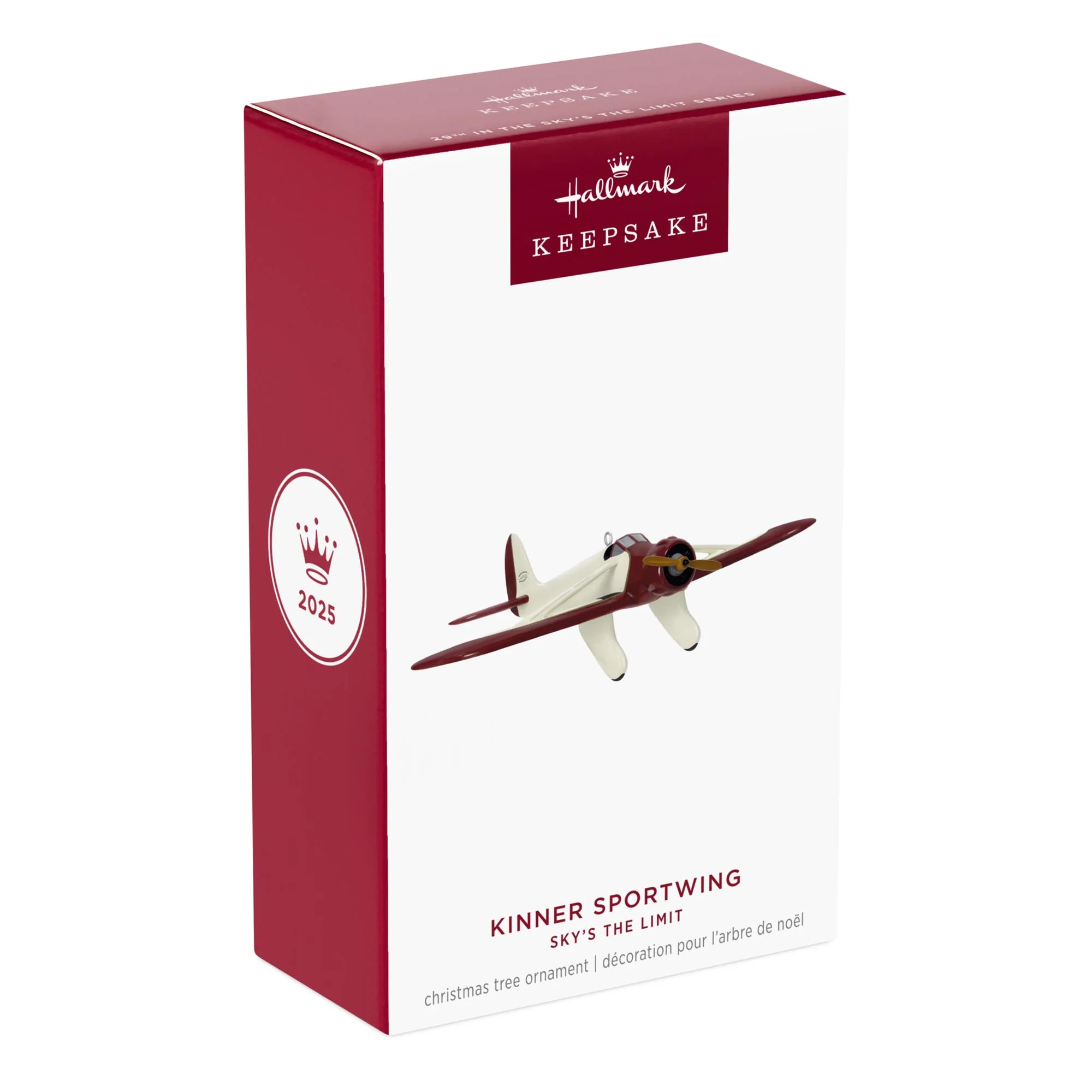 Kinner Sportwing 29th in the Sky's the Limit Series — 2025 Hallmark Keepsake Christmas Ornament - Image 7
