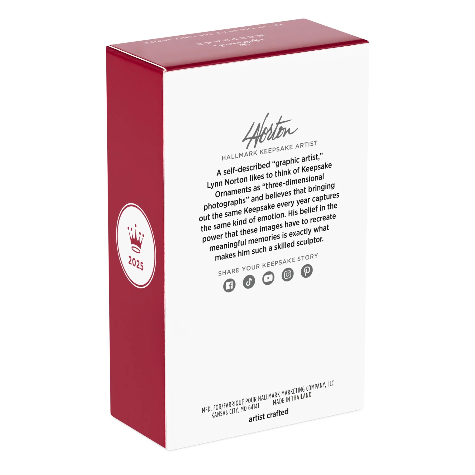 Kinner Sportwing 29th in the Sky's the Limit Series — 2025 Hallmark Keepsake Christmas Ornament - Image 8
