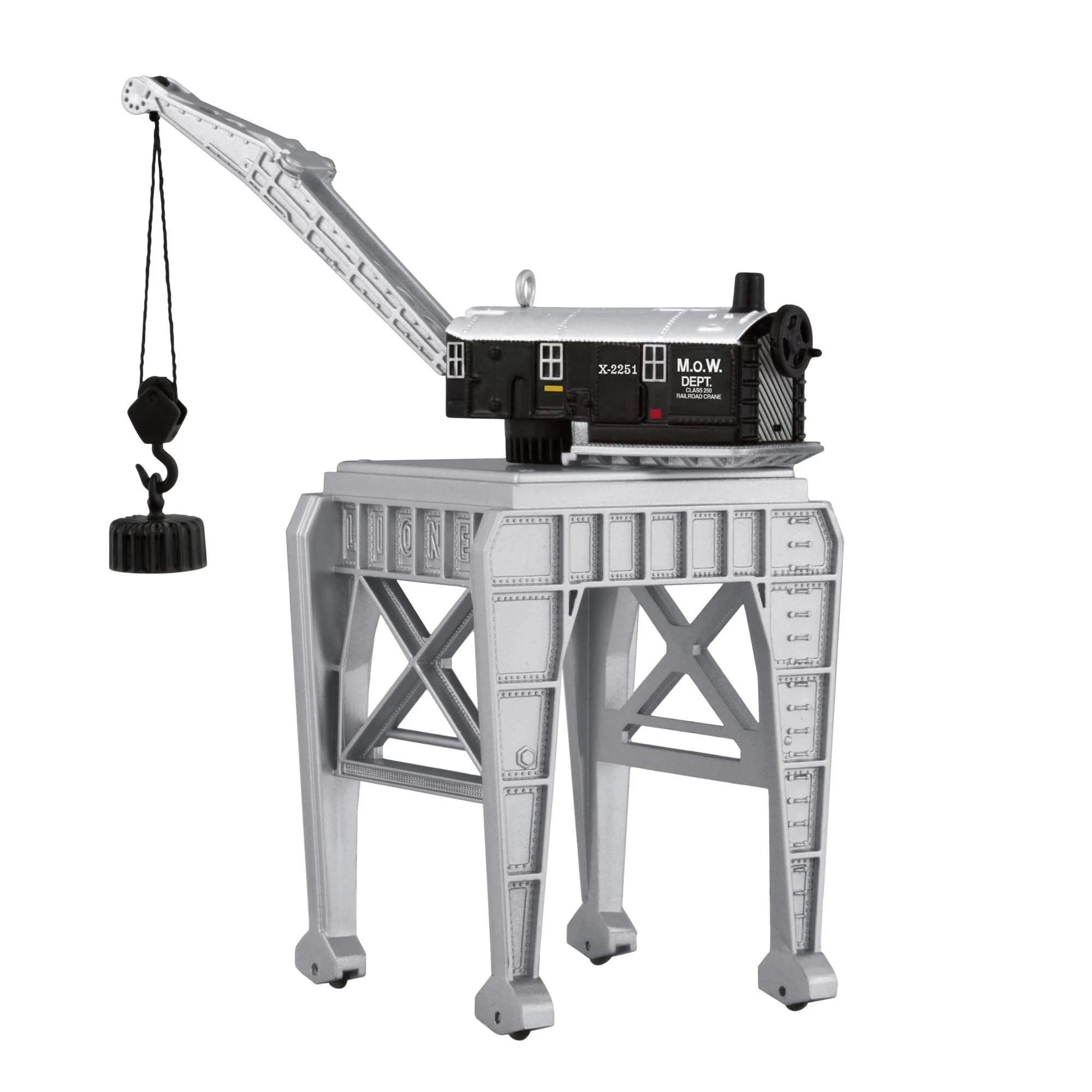 LIONEL® M.O.W. Gantry Crane — 2025 Hallmark Keepsake Christmas Ornament - Image 5